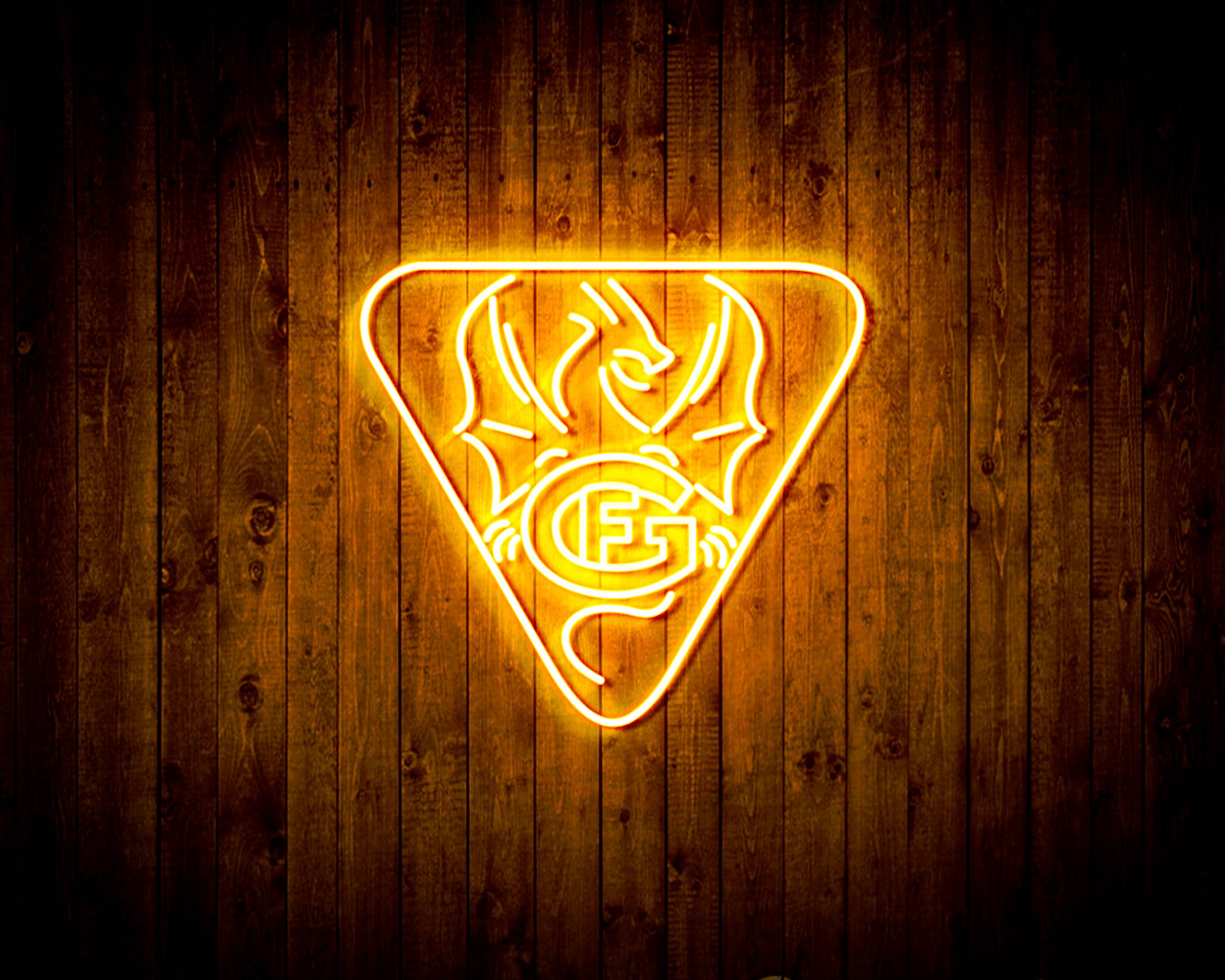 Hockey Club Fribourg-Gott¨¦ron logo Handmade LED Neon Light Sign