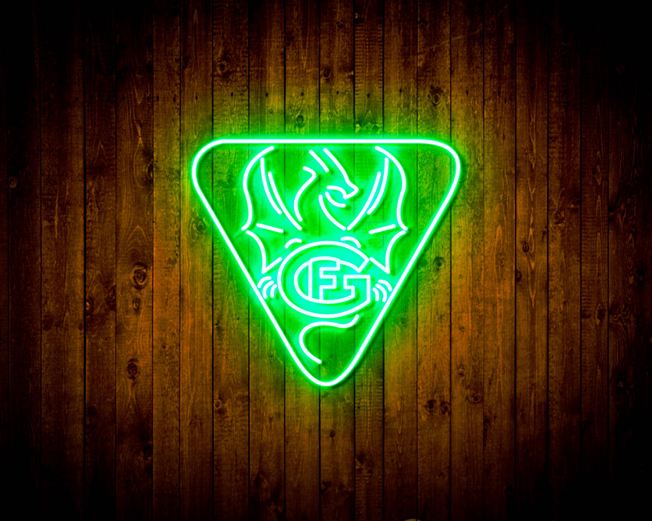 Hockey Club Fribourg-Gott¨¦ron logo Handmade LED Neon Light Sign