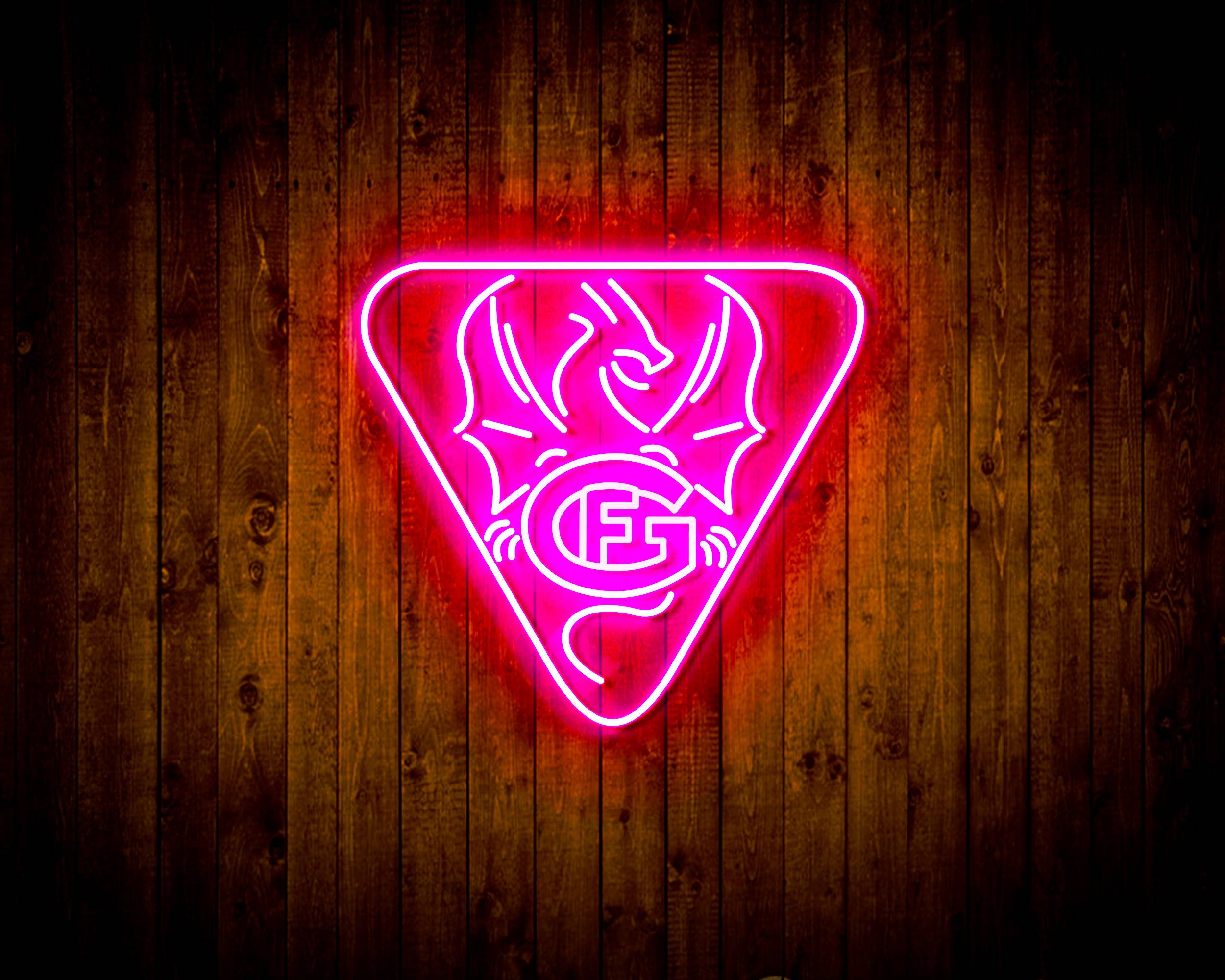 Hockey Club Fribourg-Gott¨¦ron logo Handmade LED Neon Light Sign