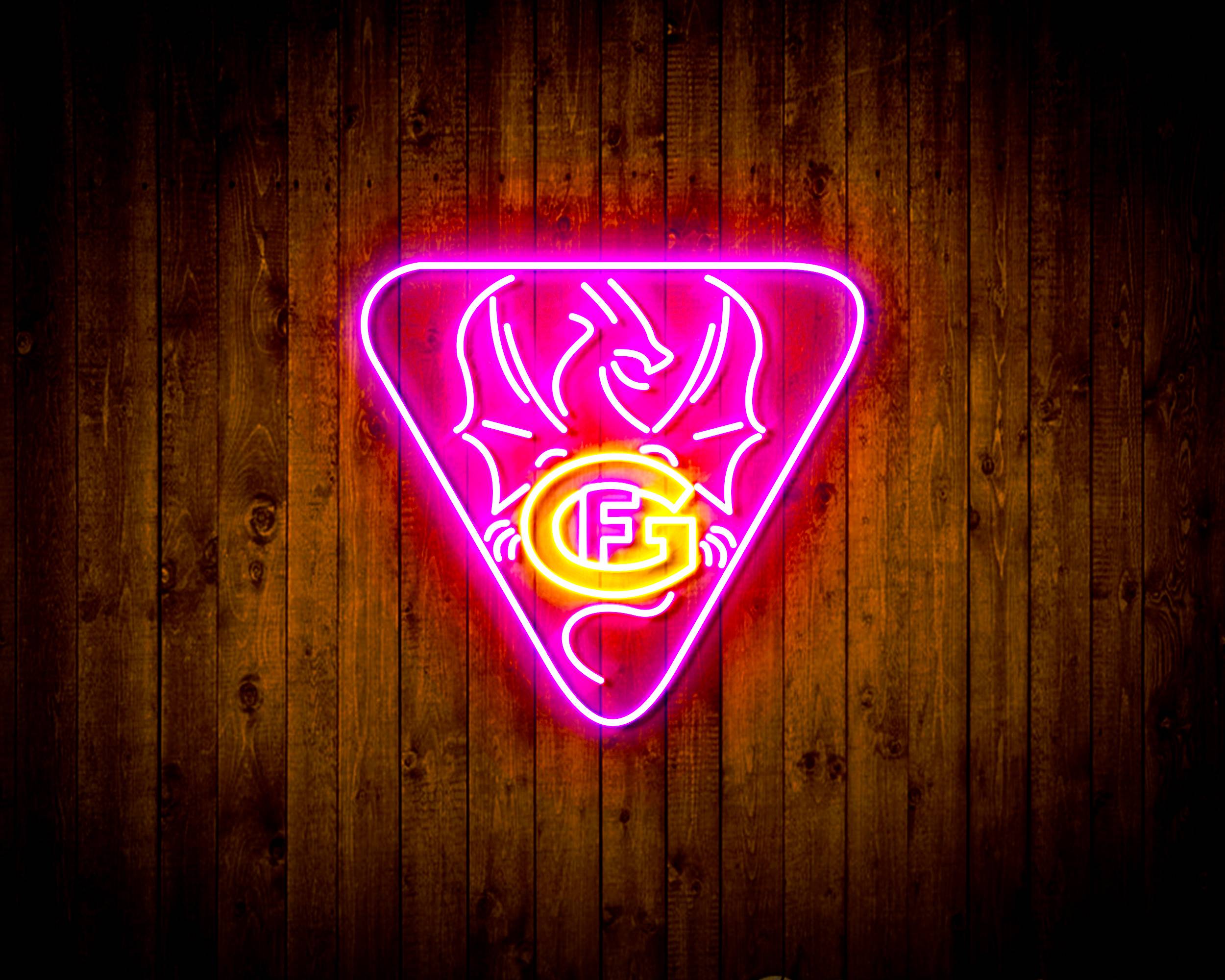 Hockey Club Fribourg-Gott¨¦ron logo Handmade LED Neon Light Sign