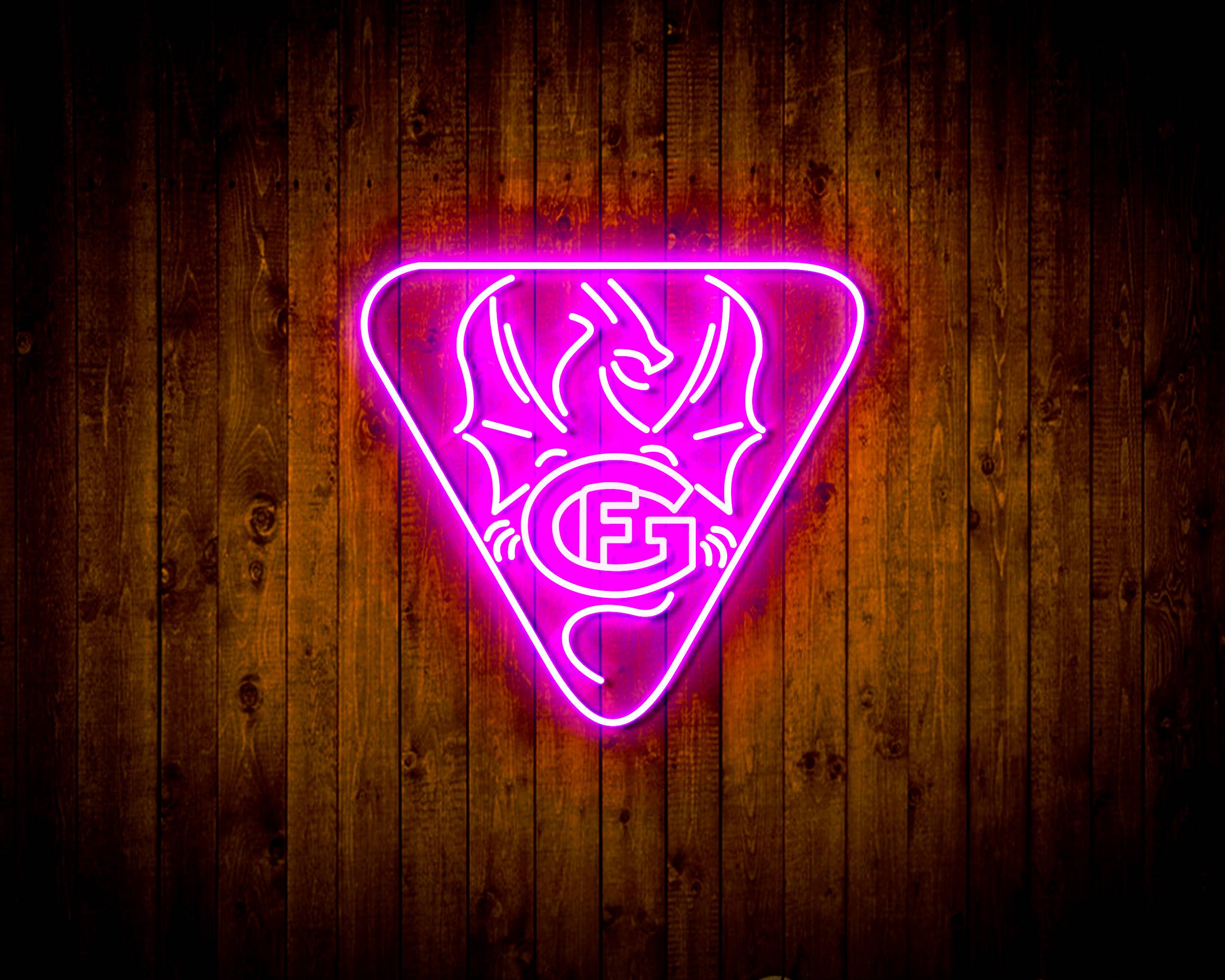 Hockey Club Fribourg-Gott¨¦ron logo Handmade LED Neon Light Sign