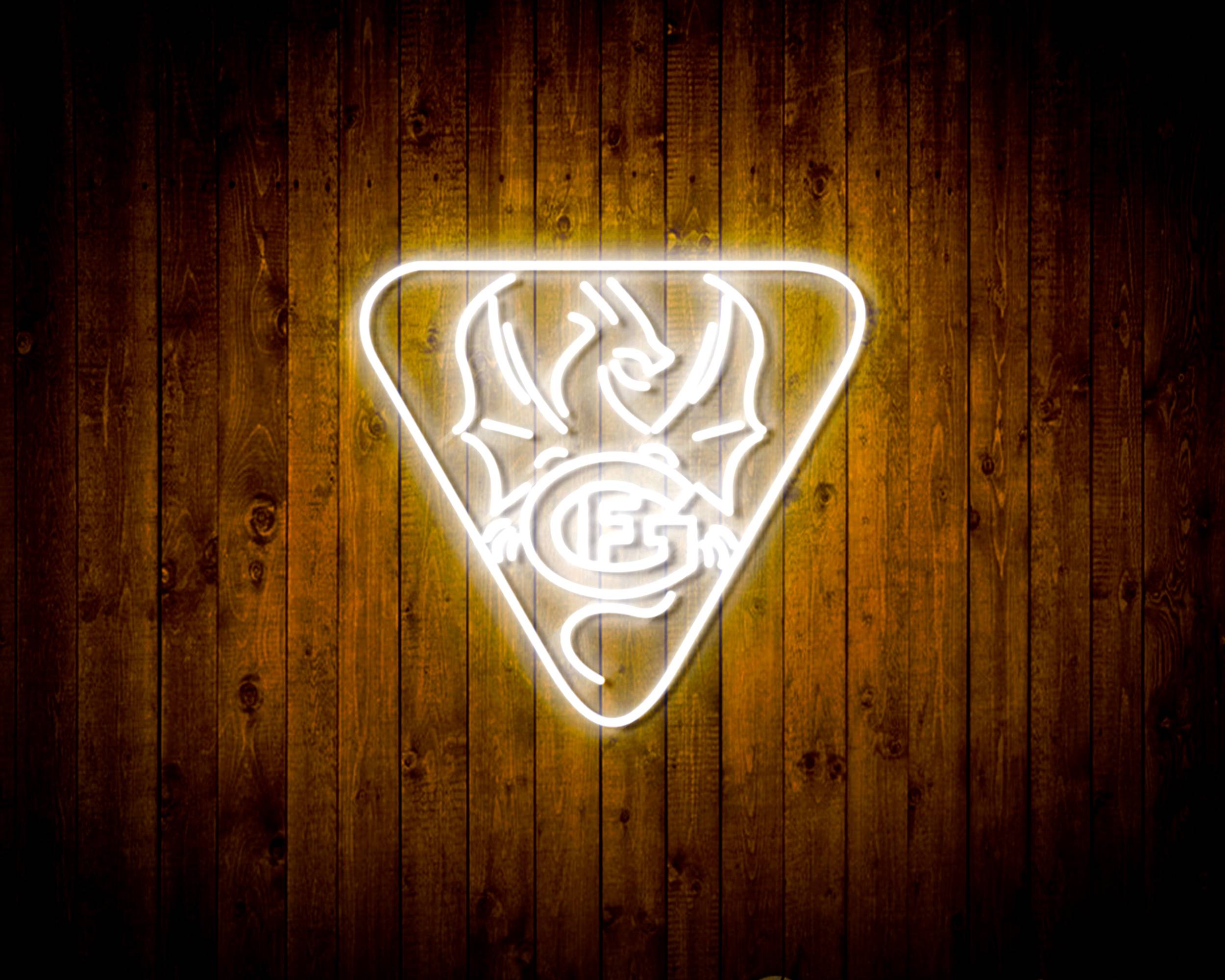 Hockey Club Fribourg-Gott¨¦ron logo Handmade LED Neon Light Sign