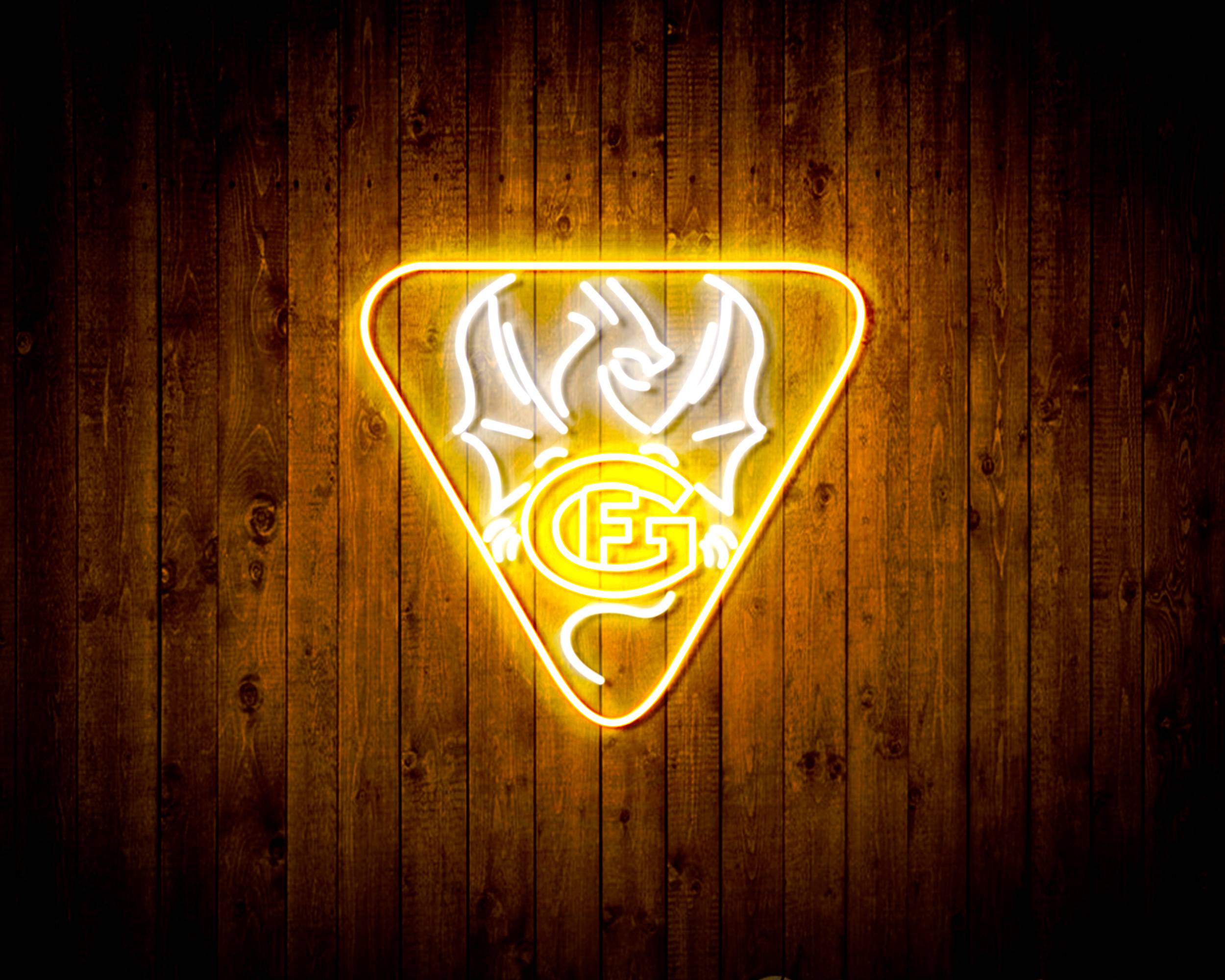 Hockey Club Fribourg-Gott¨¦ron logo Handmade LED Neon Light Sign