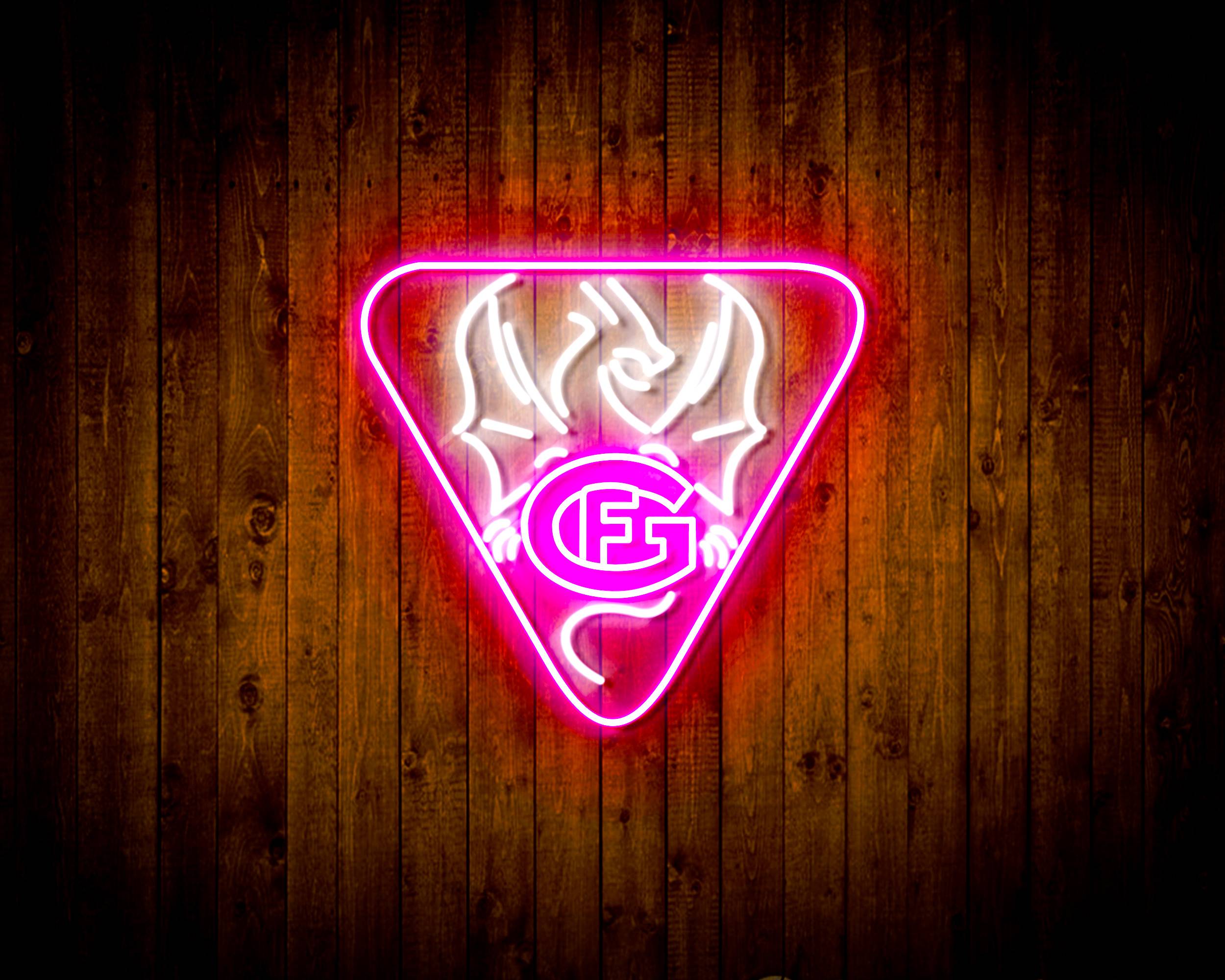 Hockey Club Fribourg-Gott¨¦ron logo Handmade LED Neon Light Sign