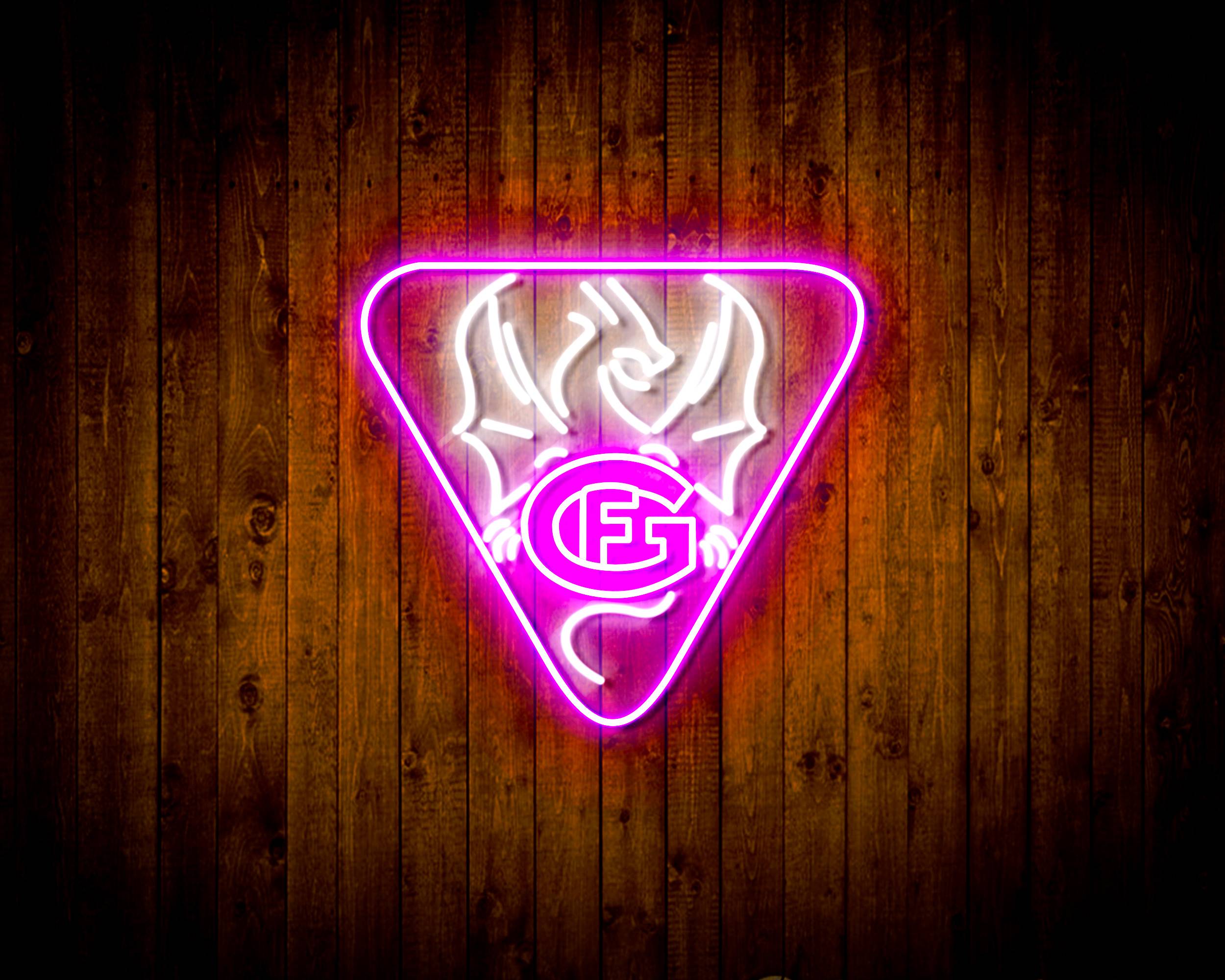 Hockey Club Fribourg-Gott¨¦ron logo Handmade LED Neon Light Sign