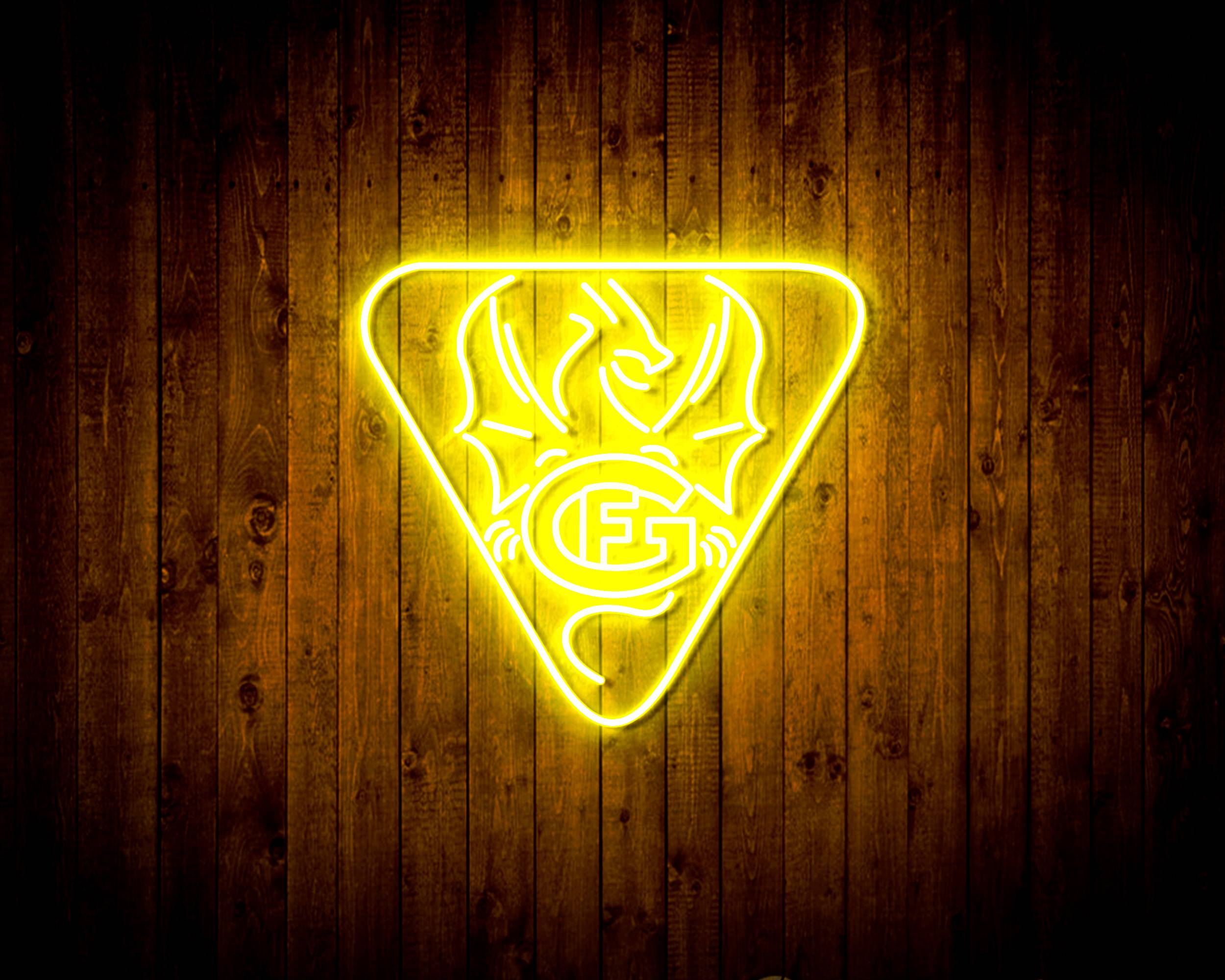 Hockey Club Fribourg-Gott¨¦ron logo Handmade LED Neon Light Sign