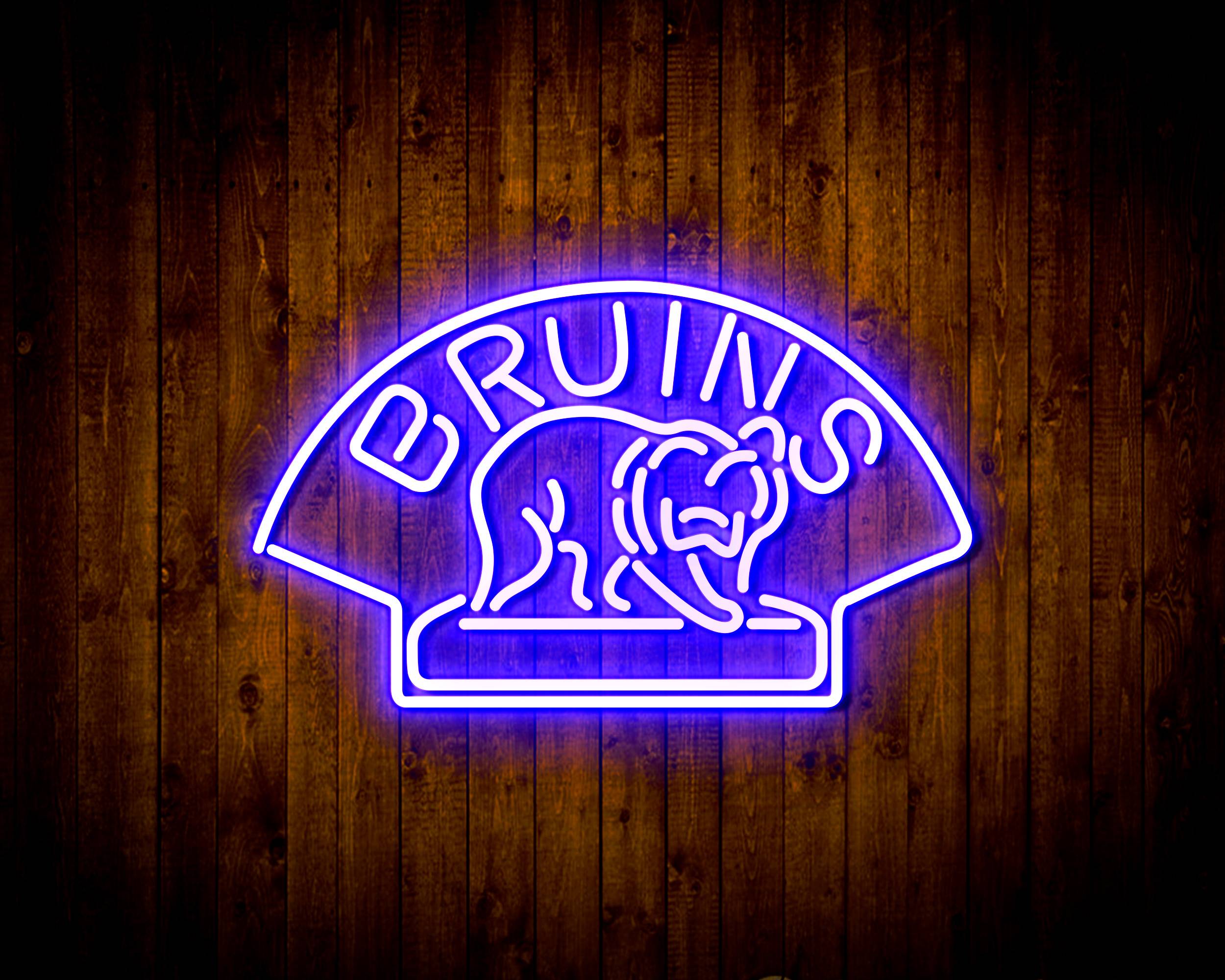 NHL Boston Bruins Handmade LED Neon Light Sign