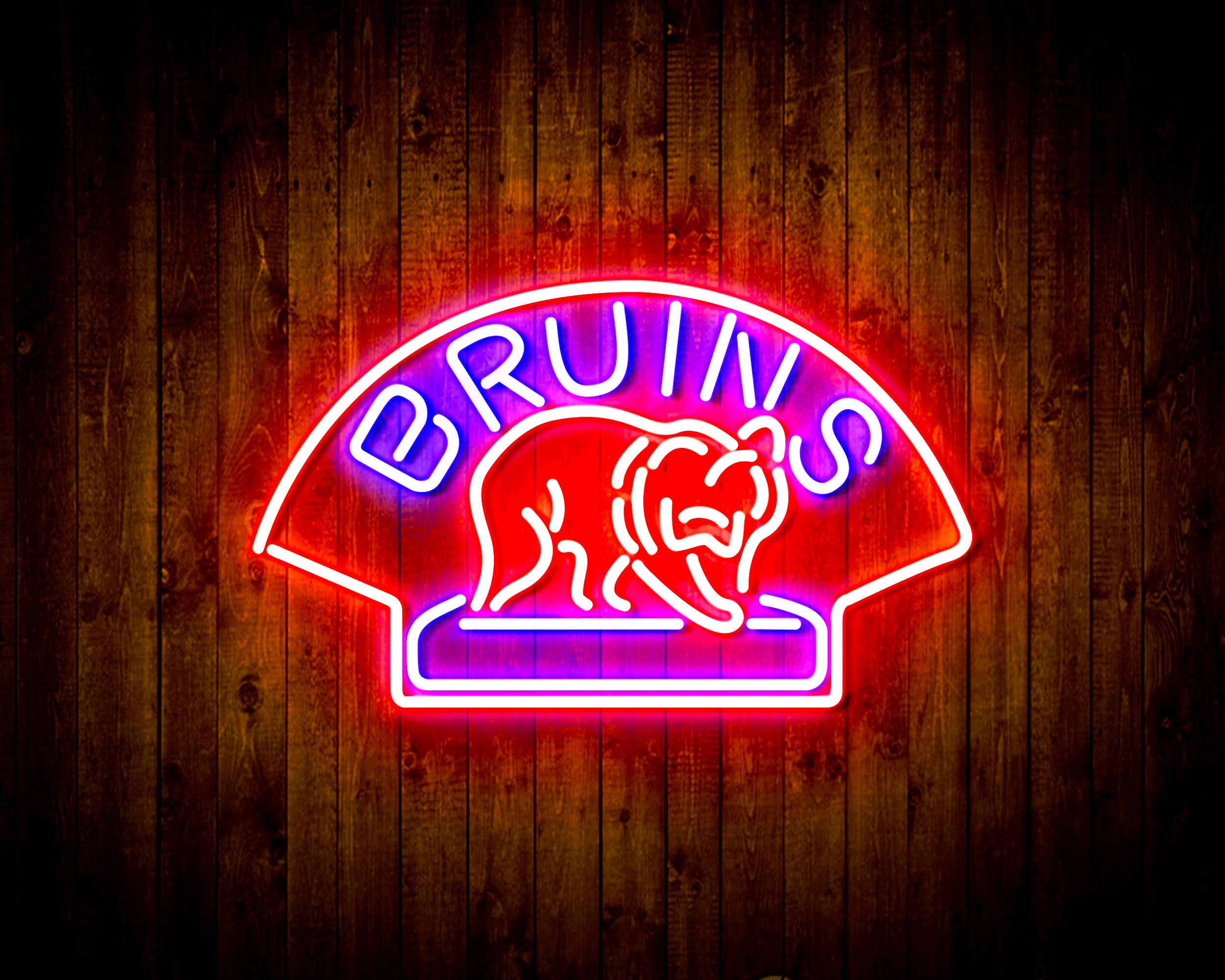 NHL Boston Bruins Handmade LED Neon Light Sign