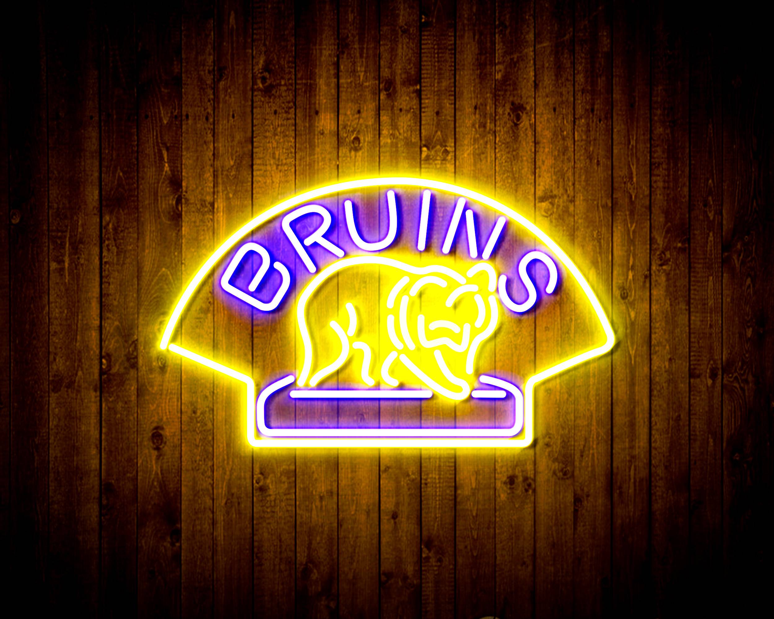 NHL Boston Bruins Handmade LED Neon Light Sign