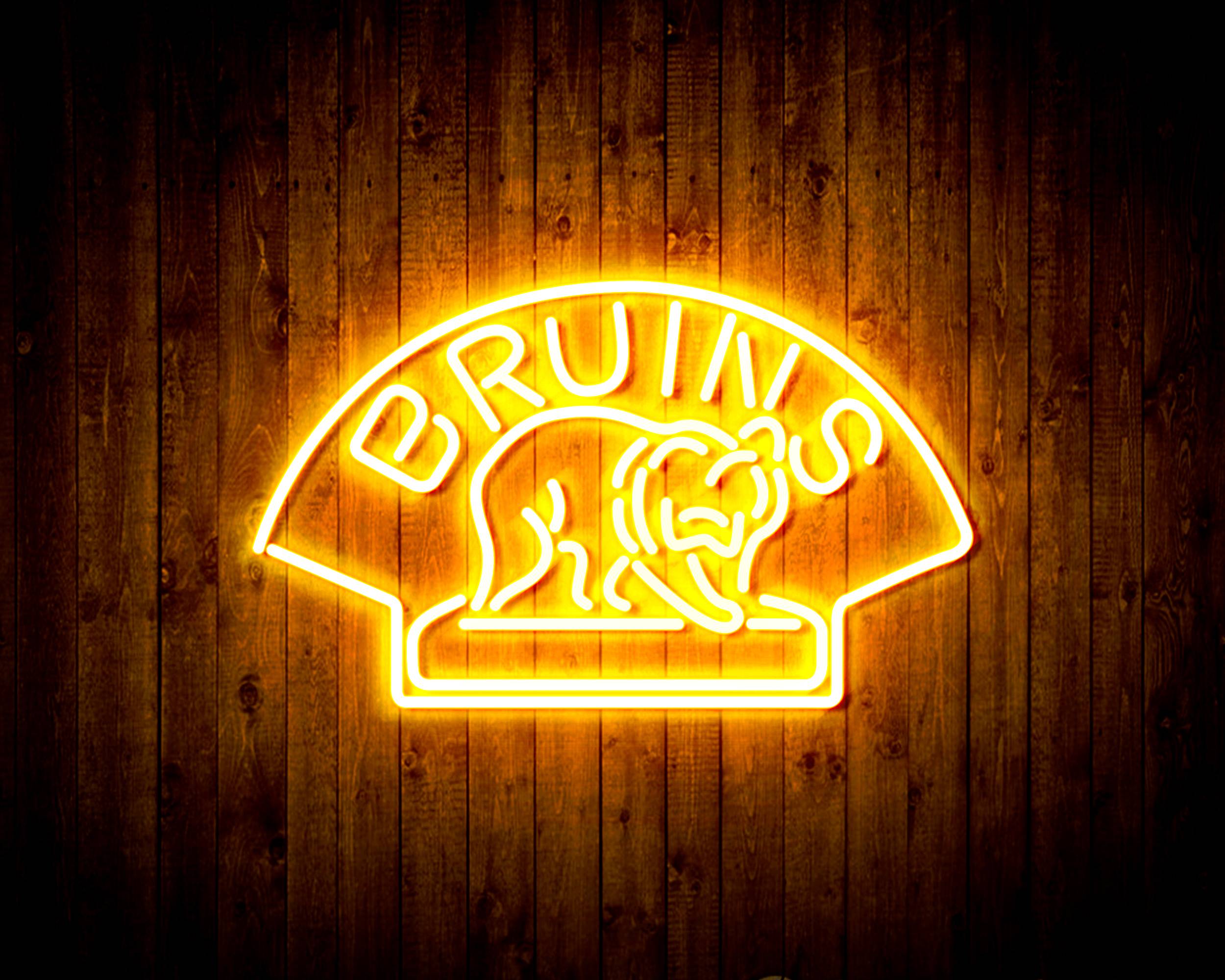 NHL Boston Bruins Handmade LED Neon Light Sign