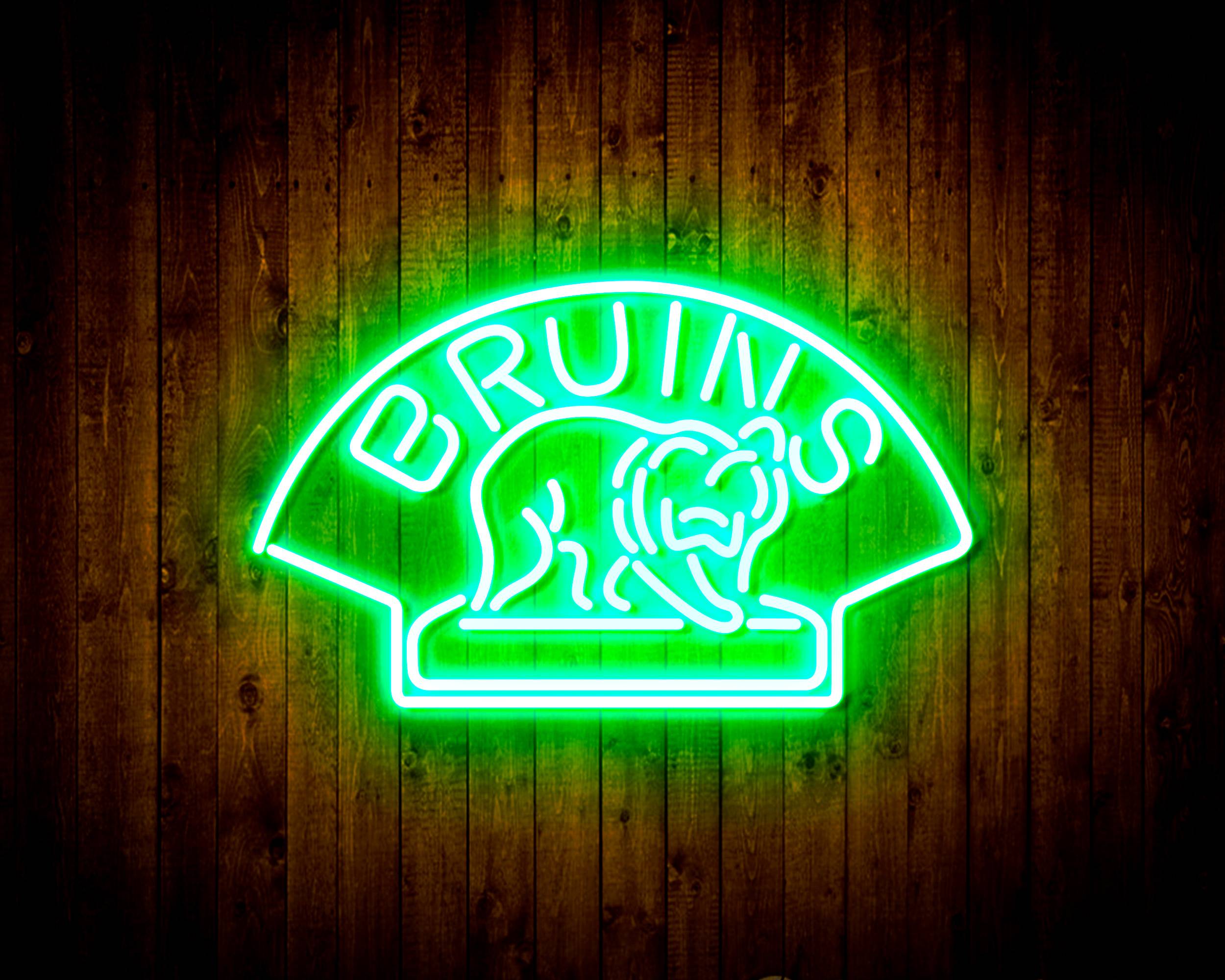 NHL Boston Bruins Handmade LED Neon Light Sign