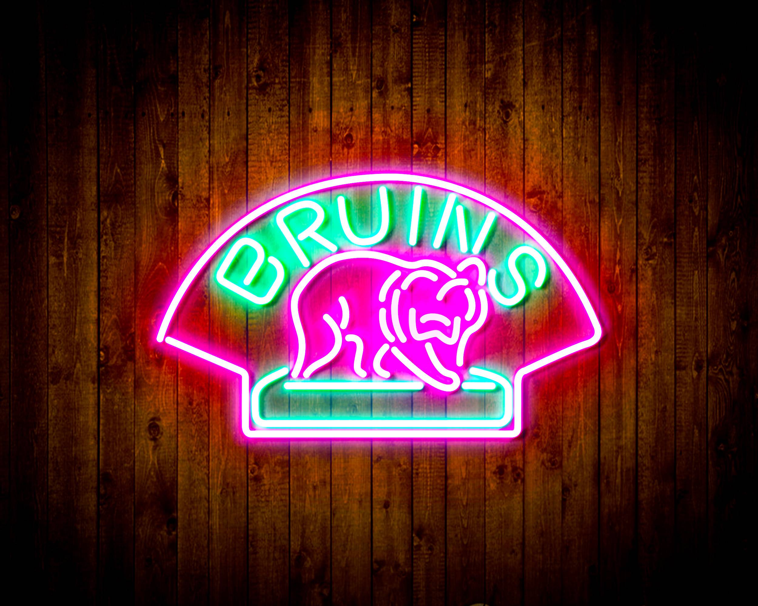 NHL Boston Bruins Handmade LED Neon Light Sign