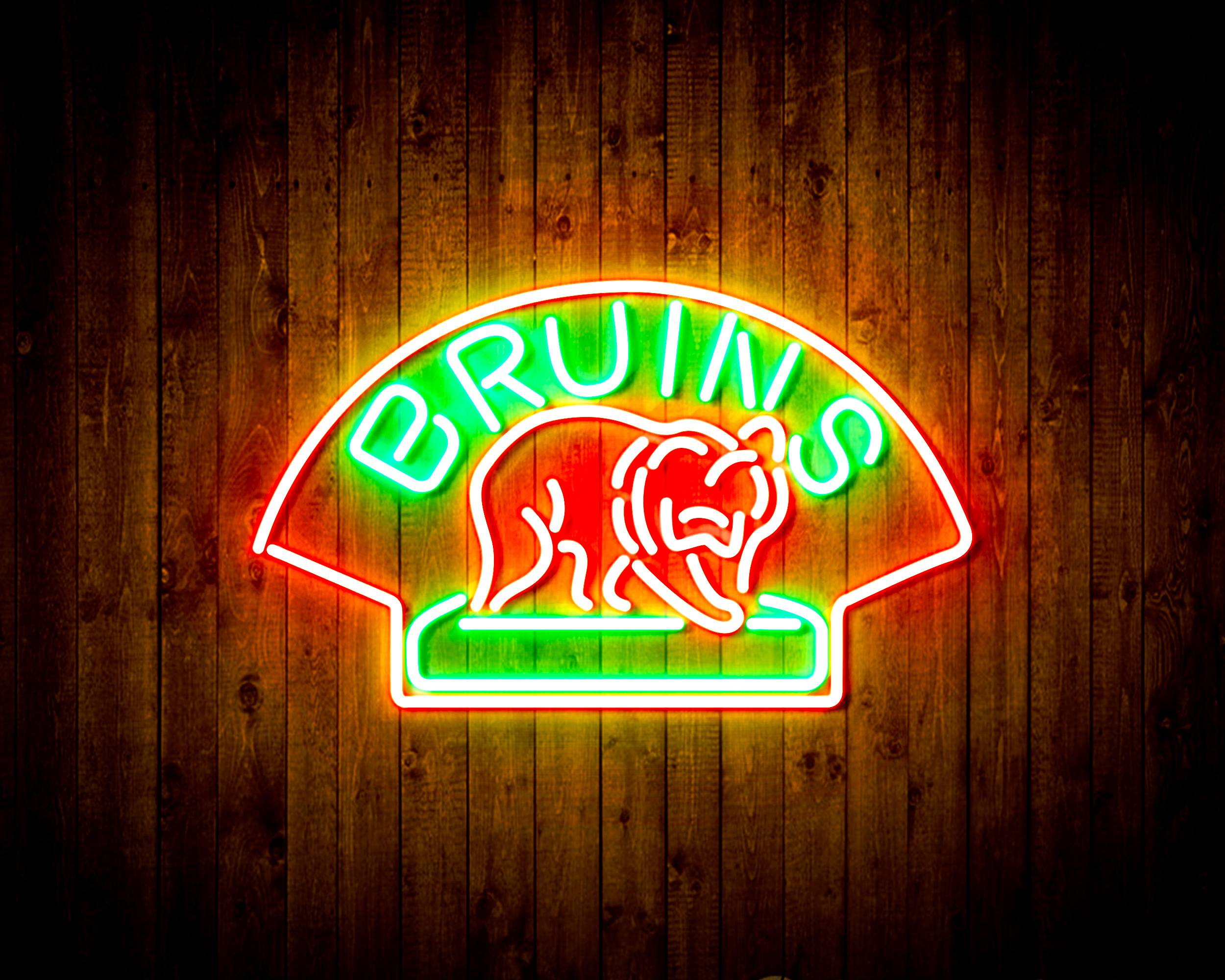 NHL Boston Bruins Handmade LED Neon Light Sign