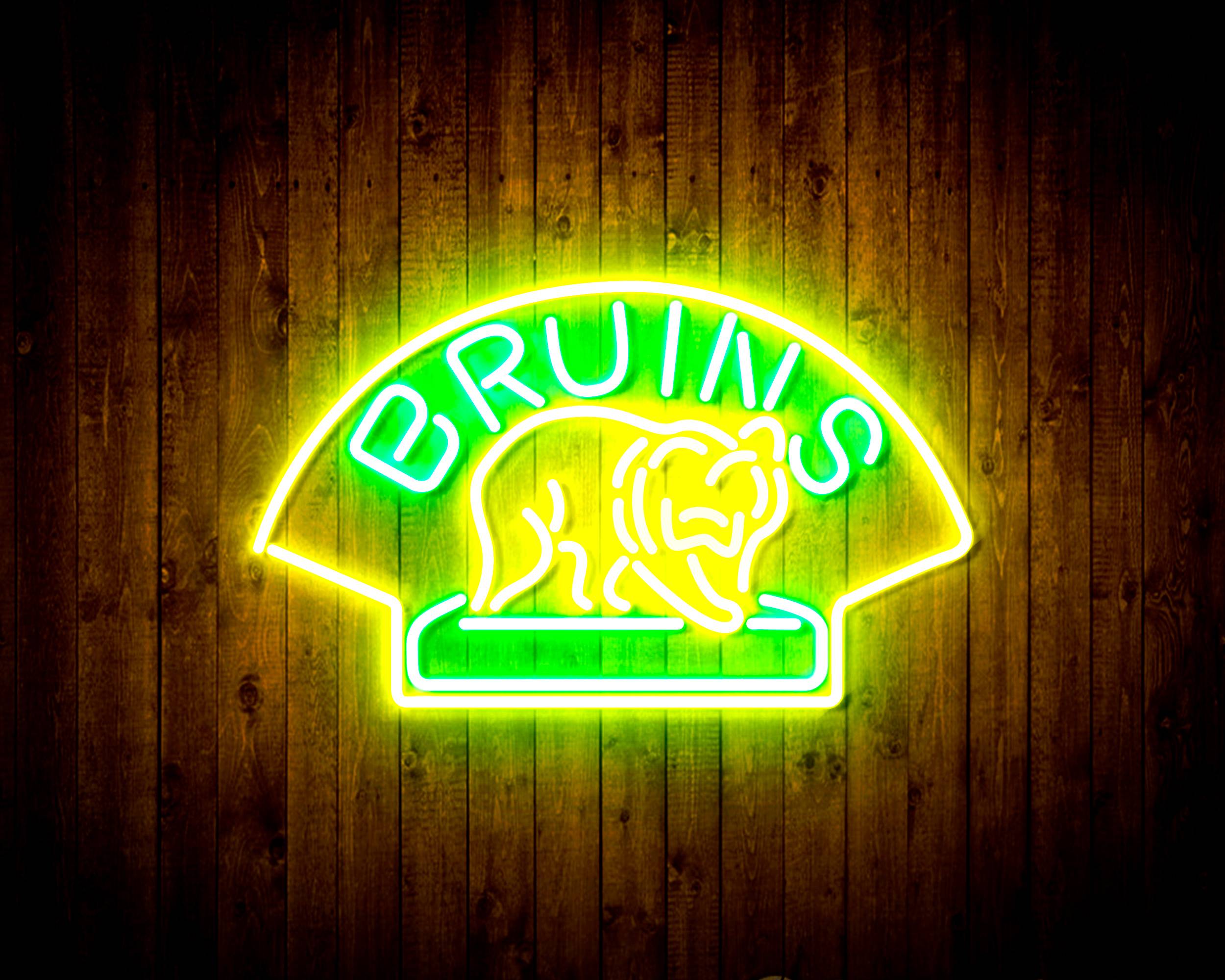 NHL Boston Bruins Handmade LED Neon Light Sign