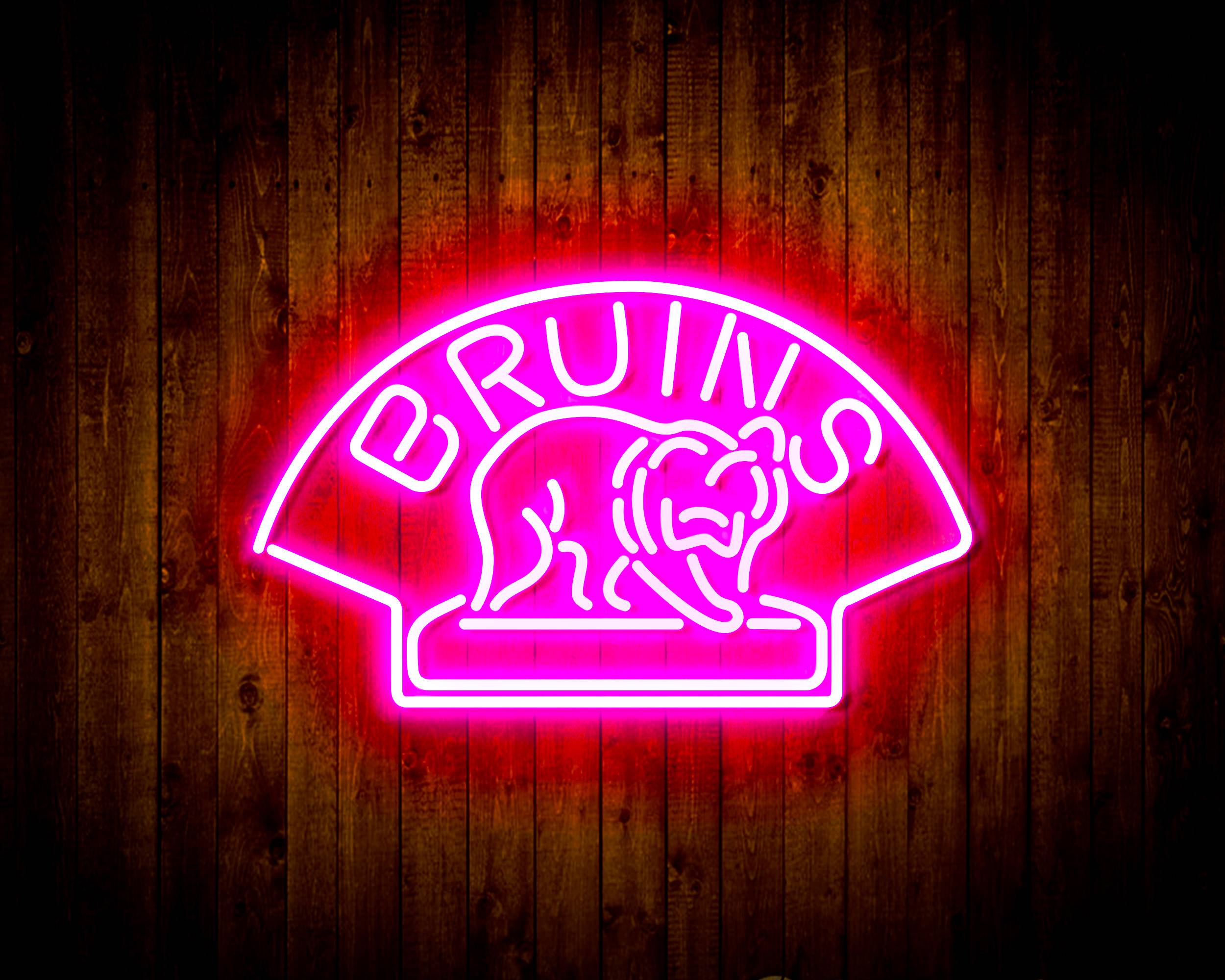 NHL Boston Bruins Handmade LED Neon Light Sign