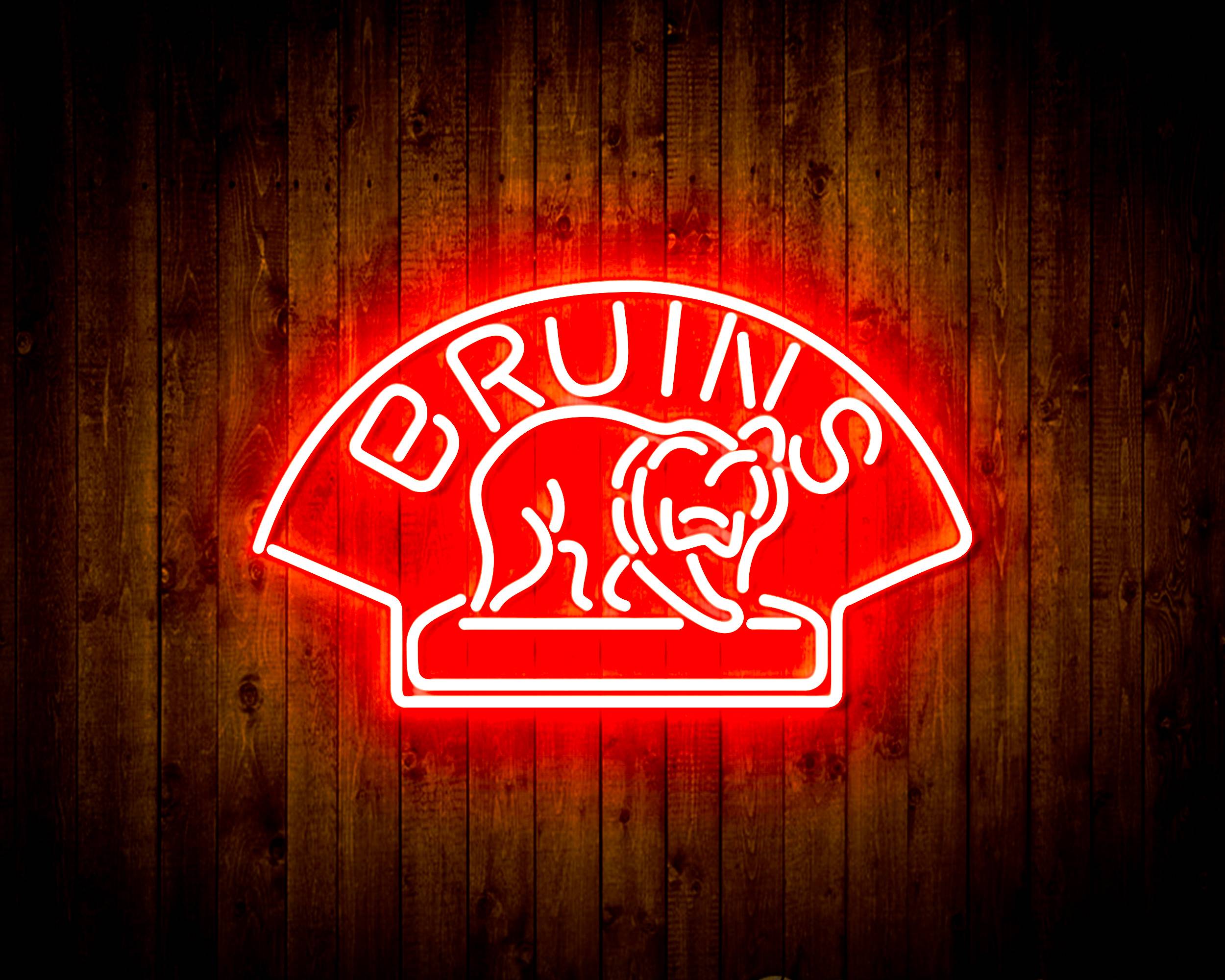 NHL Boston Bruins Handmade LED Neon Light Sign