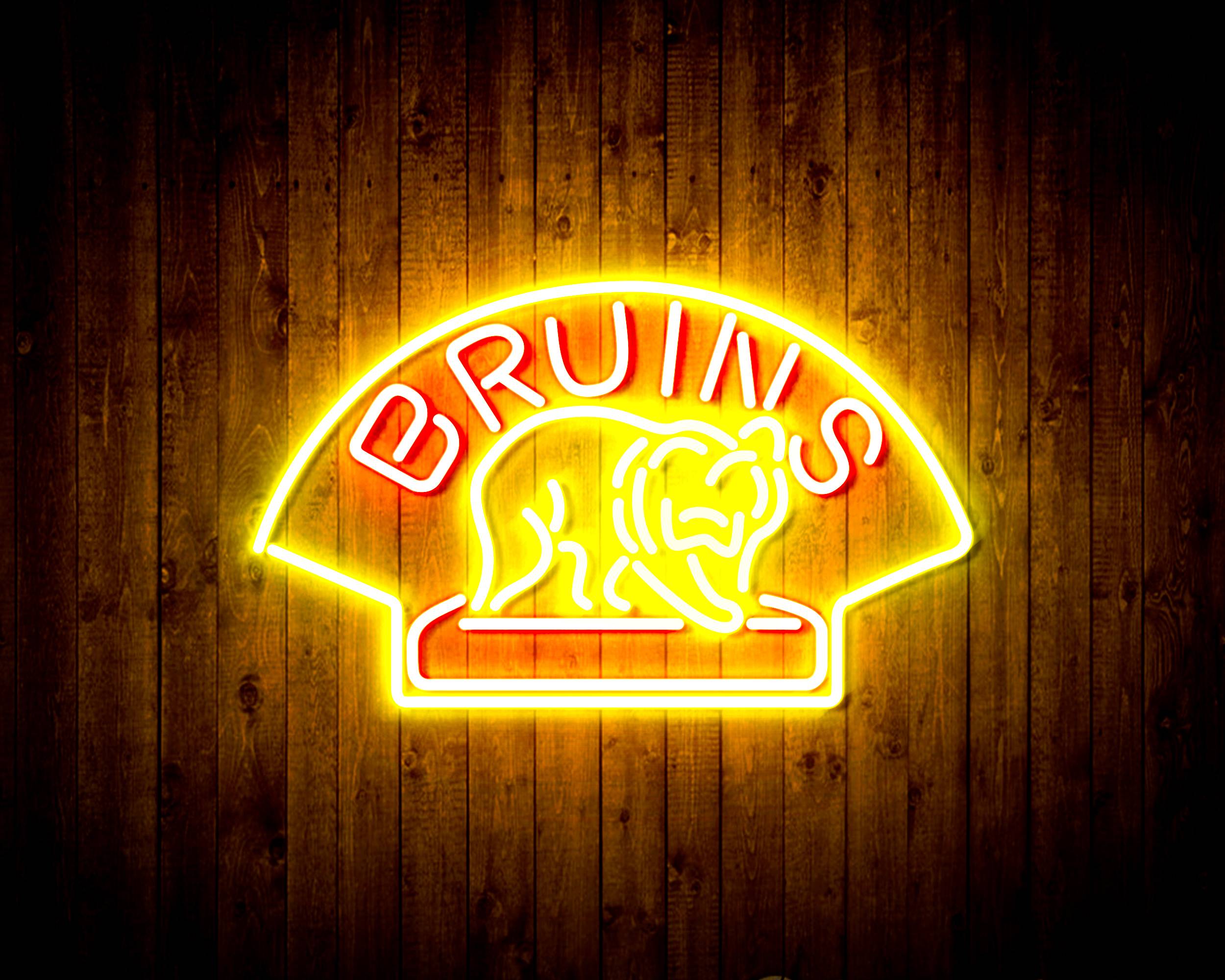 NHL Boston Bruins Handmade LED Neon Light Sign