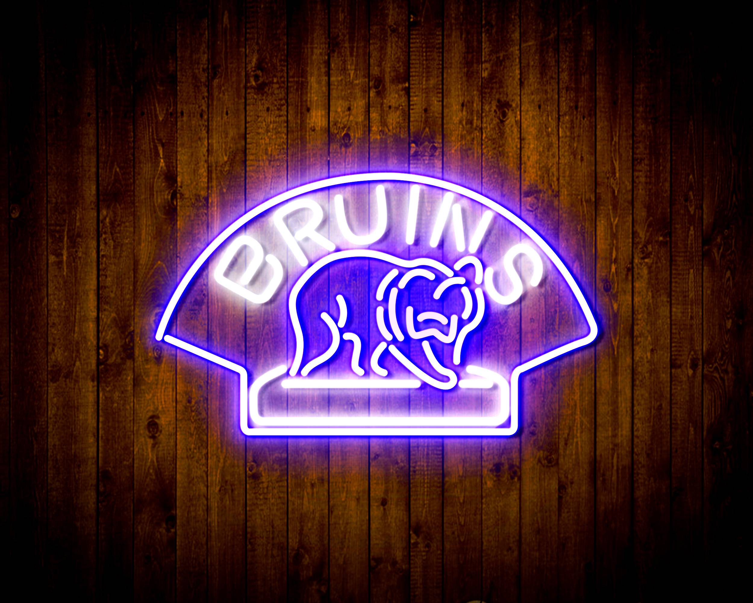 NHL Boston Bruins Handmade LED Neon Light Sign