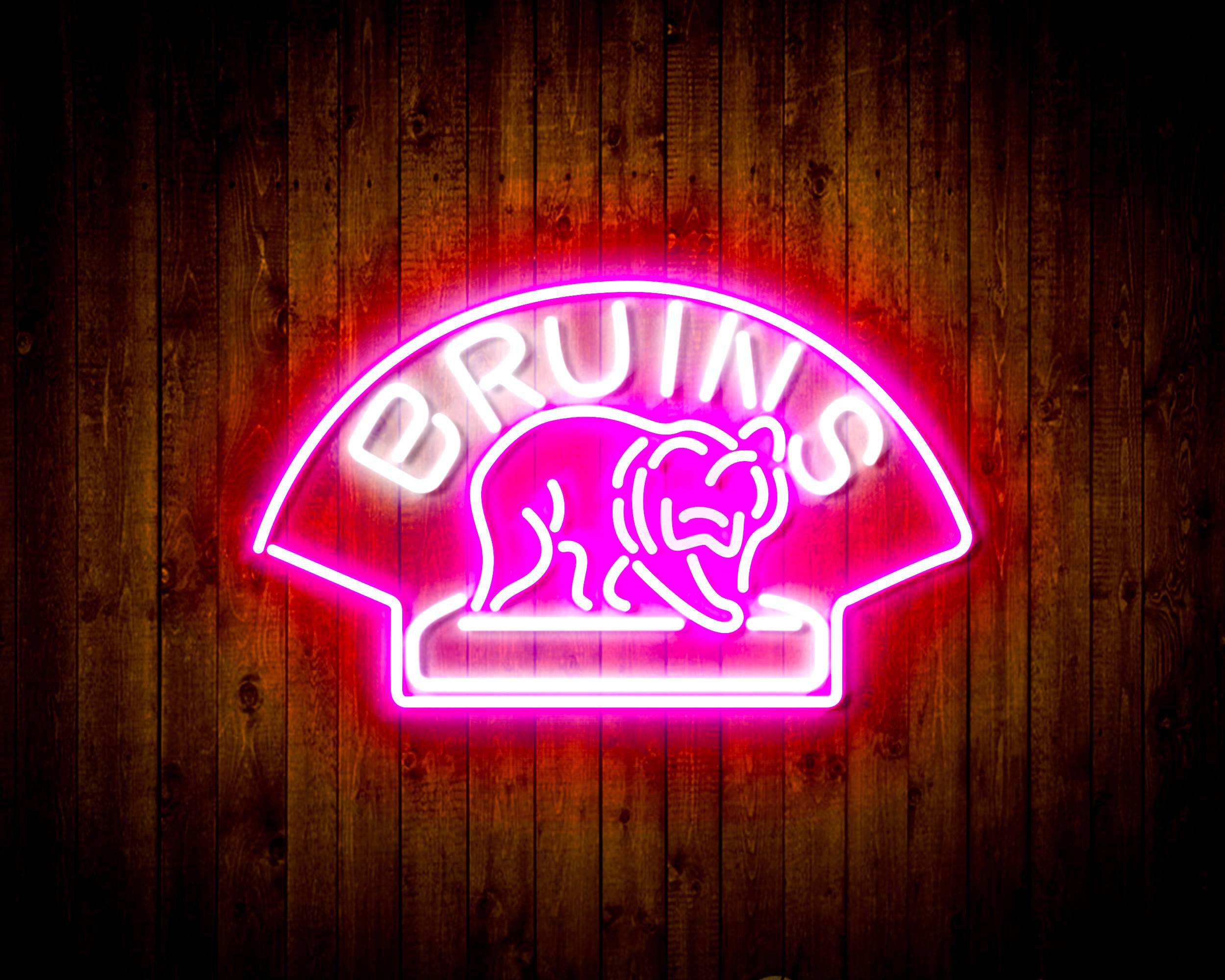 NHL Boston Bruins Handmade LED Neon Light Sign