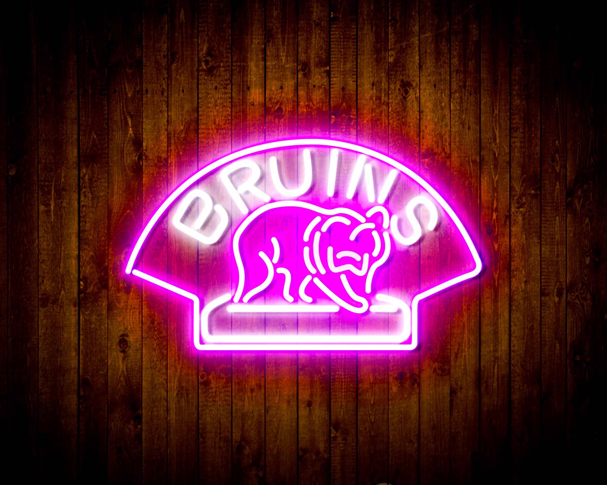 NHL Boston Bruins Handmade LED Neon Light Sign