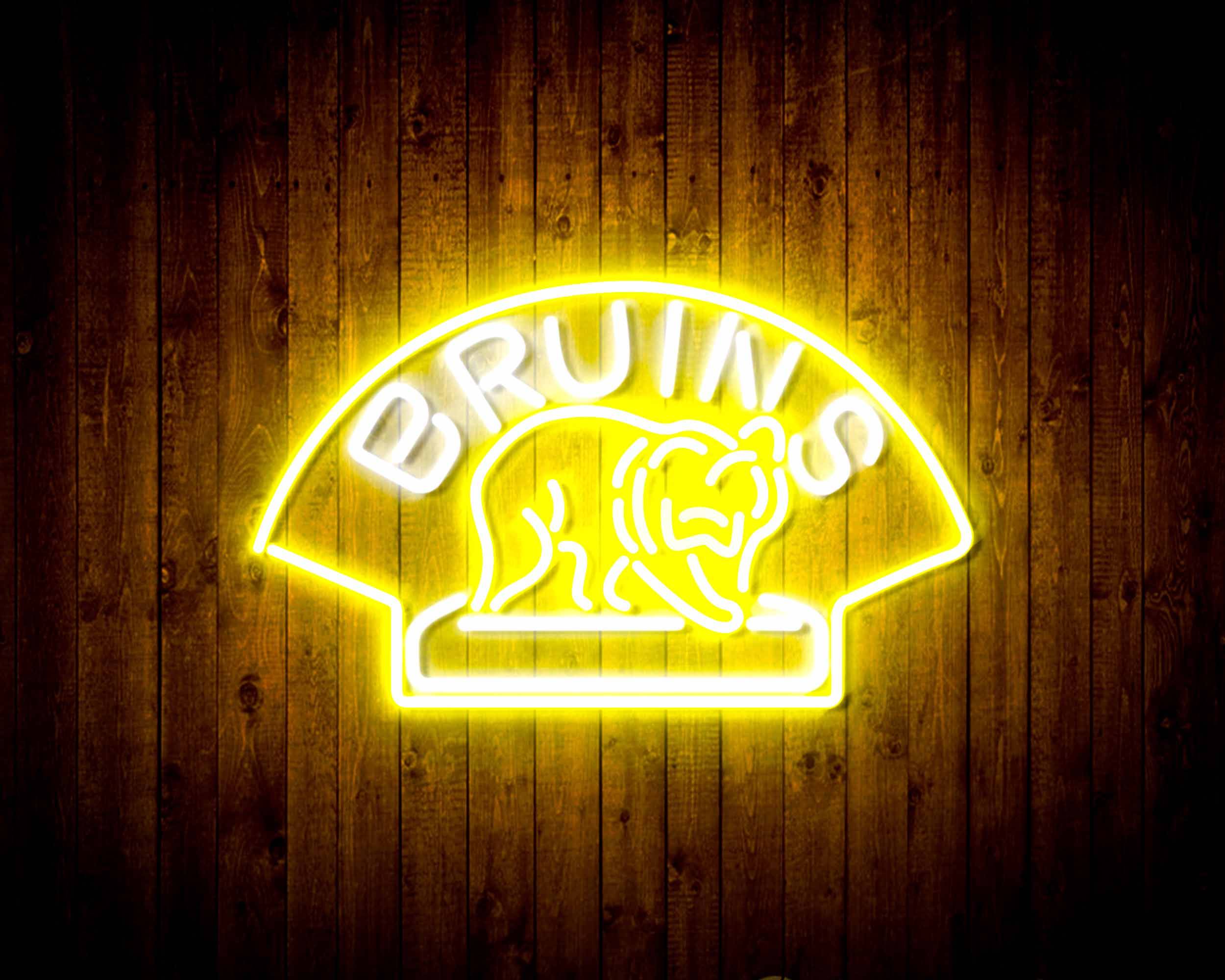 NHL Boston Bruins Handmade LED Neon Light Sign