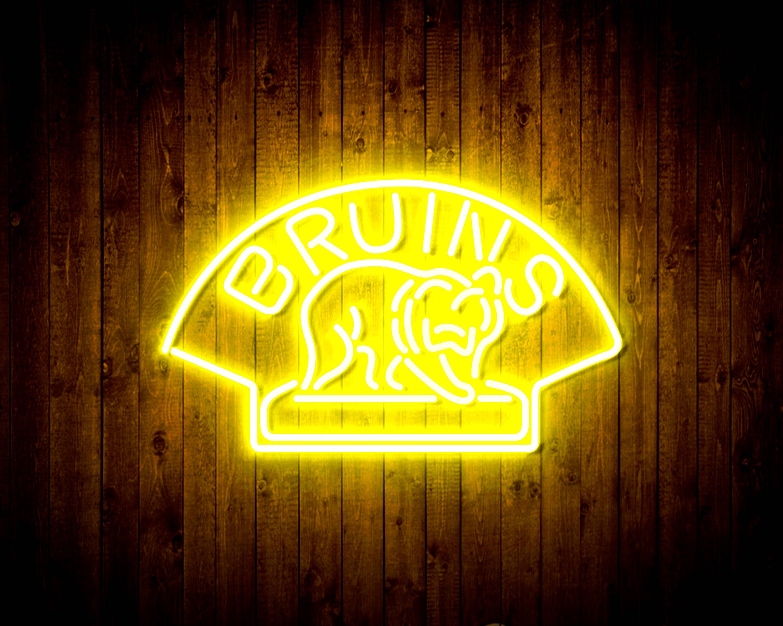 NHL Boston Bruins Handmade LED Neon Light Sign