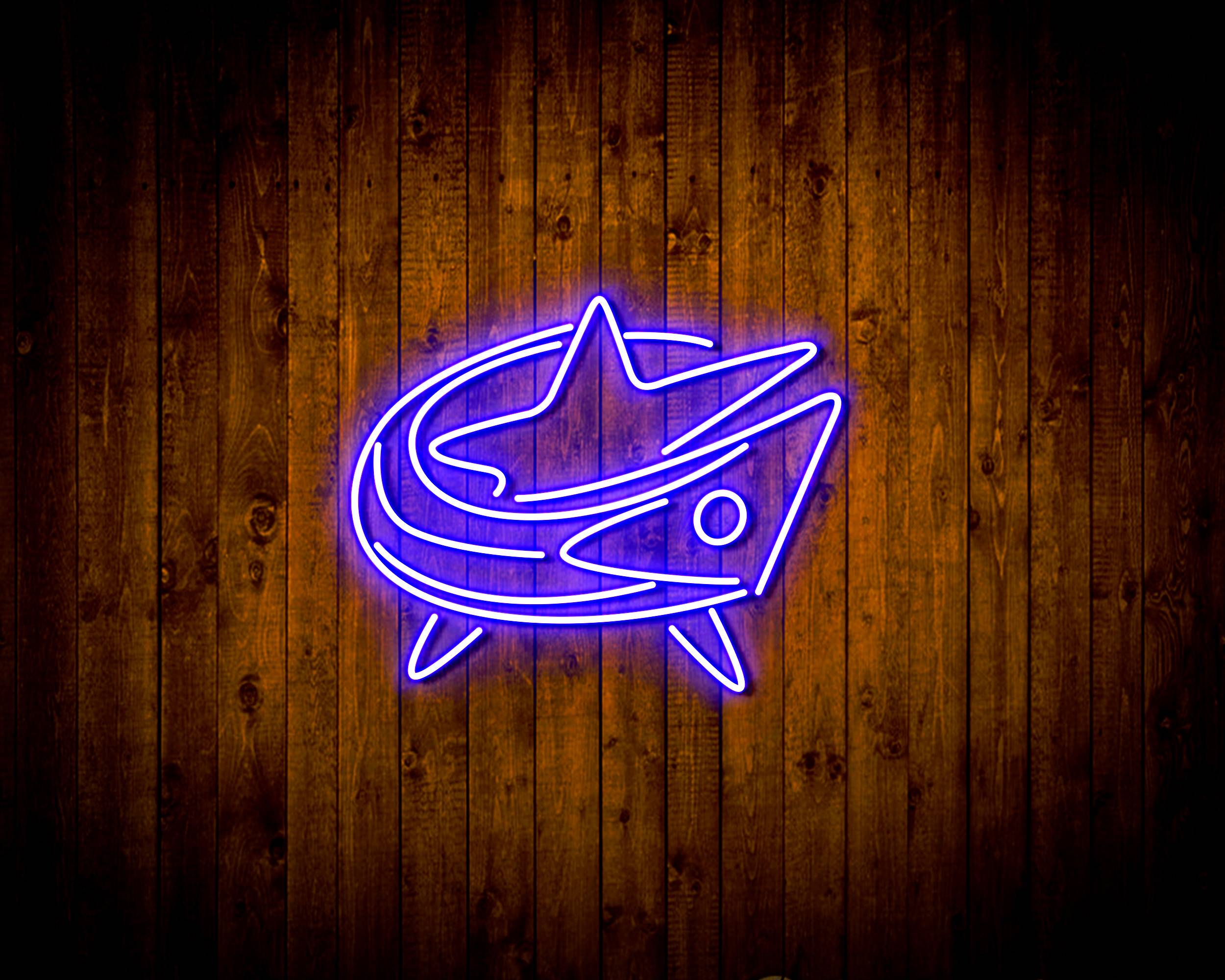 NHL Columbus Blue Jackets Handmade LED Neon Light Sign