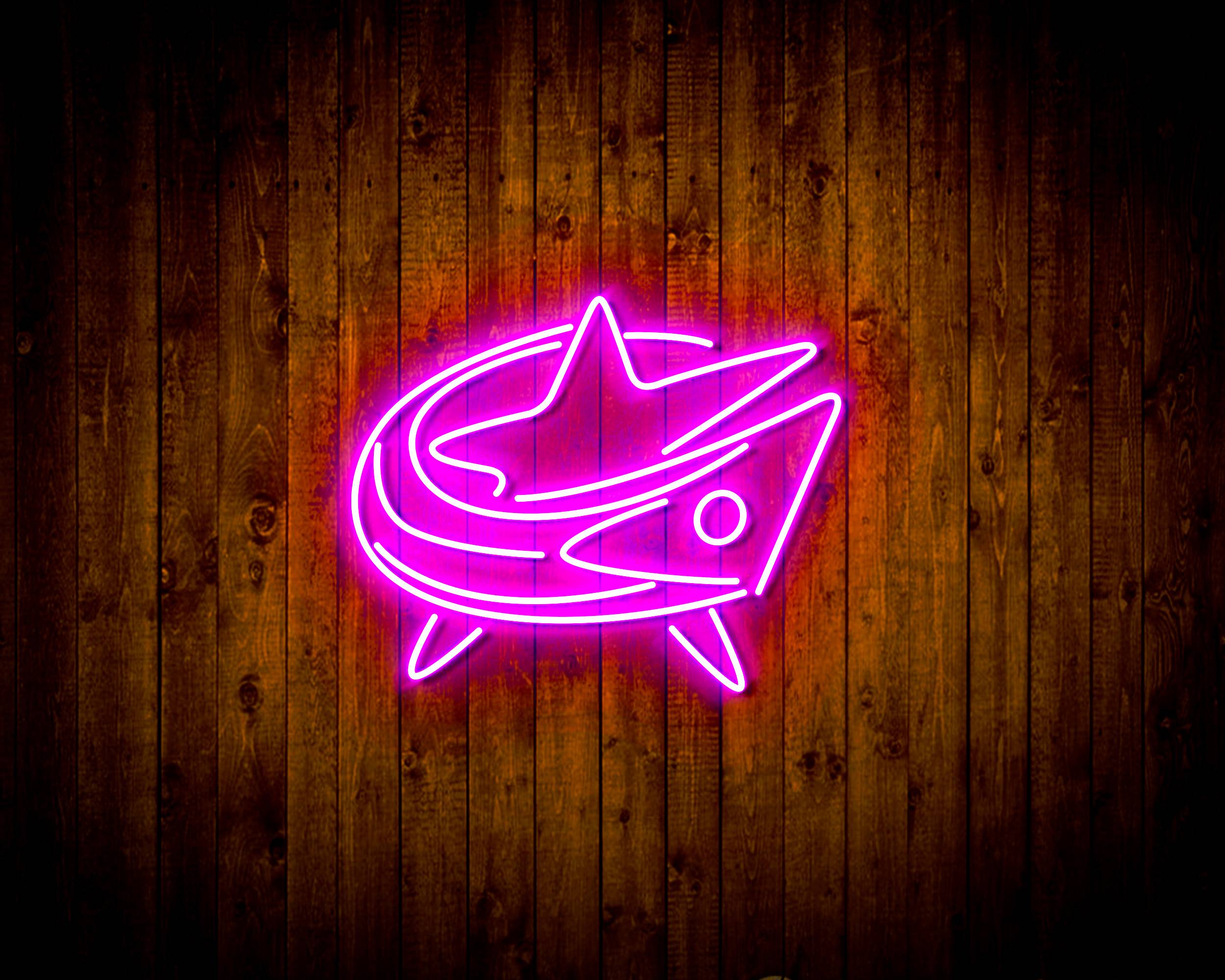 NHL Columbus Blue Jackets Handmade LED Neon Light Sign