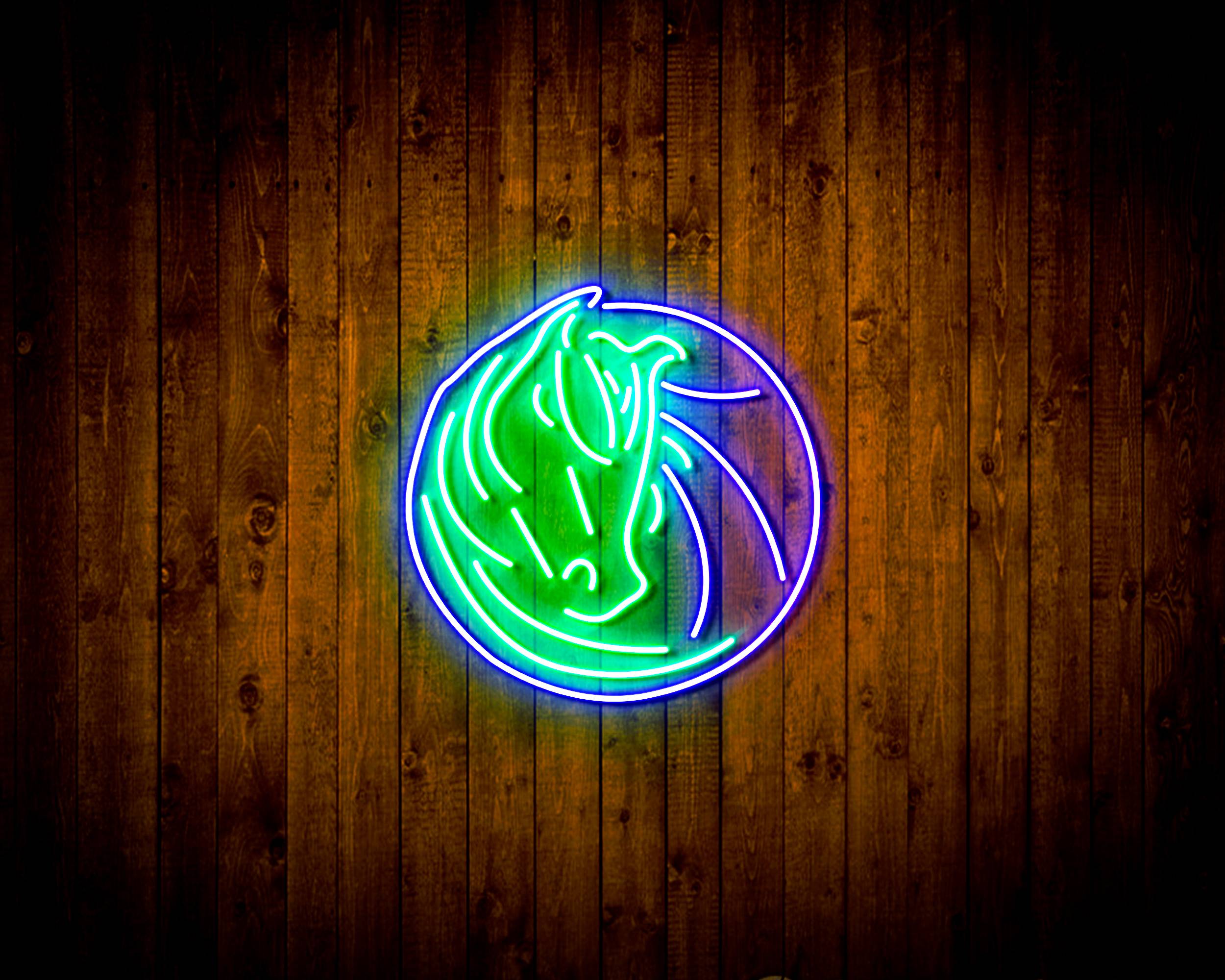 NBA Dallas Mavericks Handmade LED Neon Light Sign