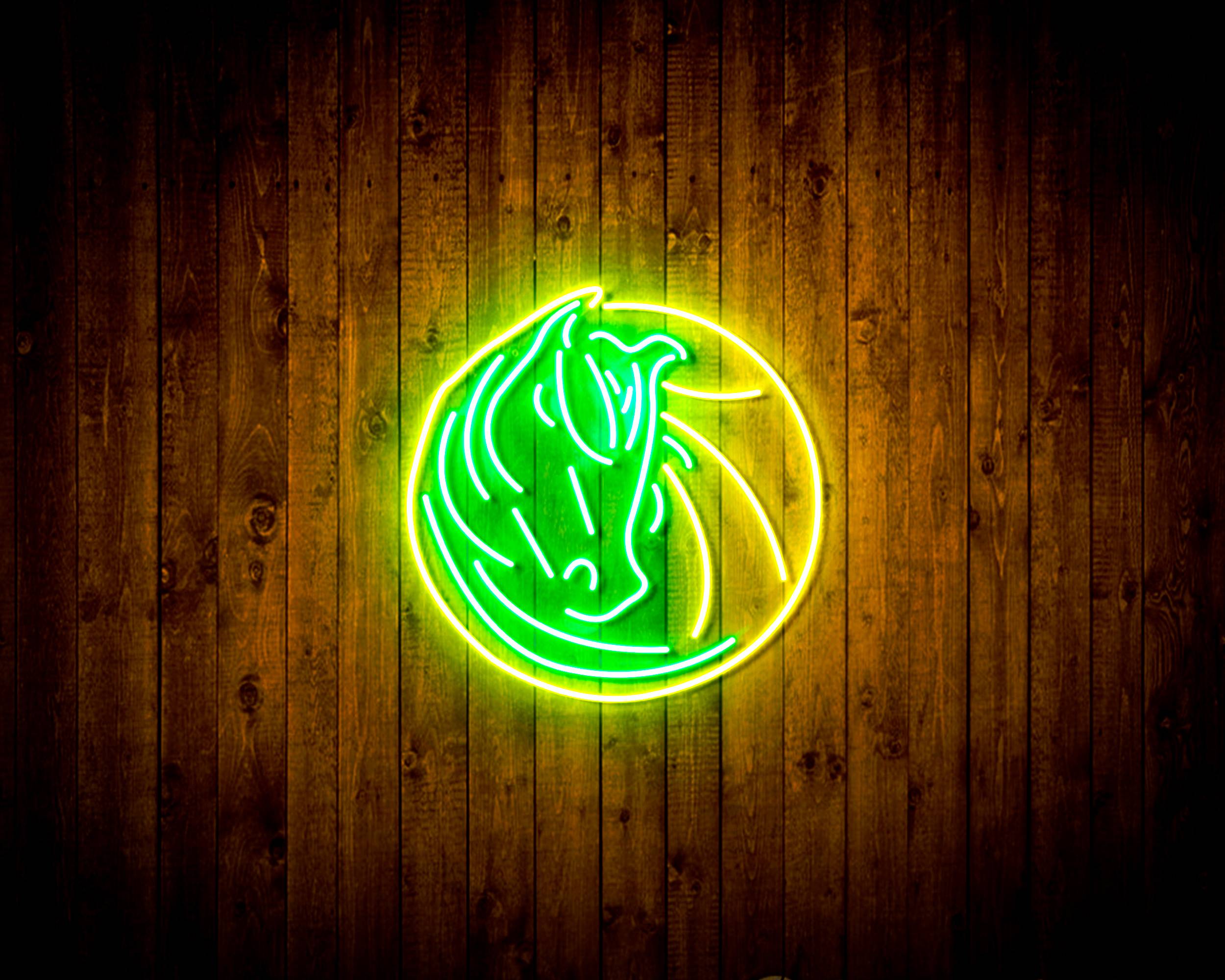 NBA Dallas Mavericks Handmade LED Neon Light Sign