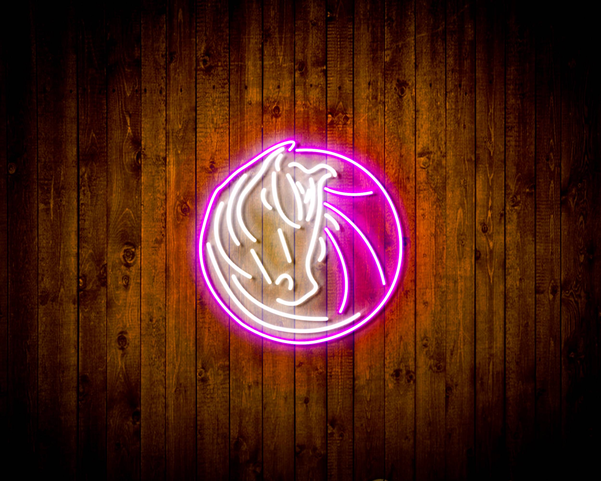 NBA Dallas Mavericks Handmade LED Neon Light Sign