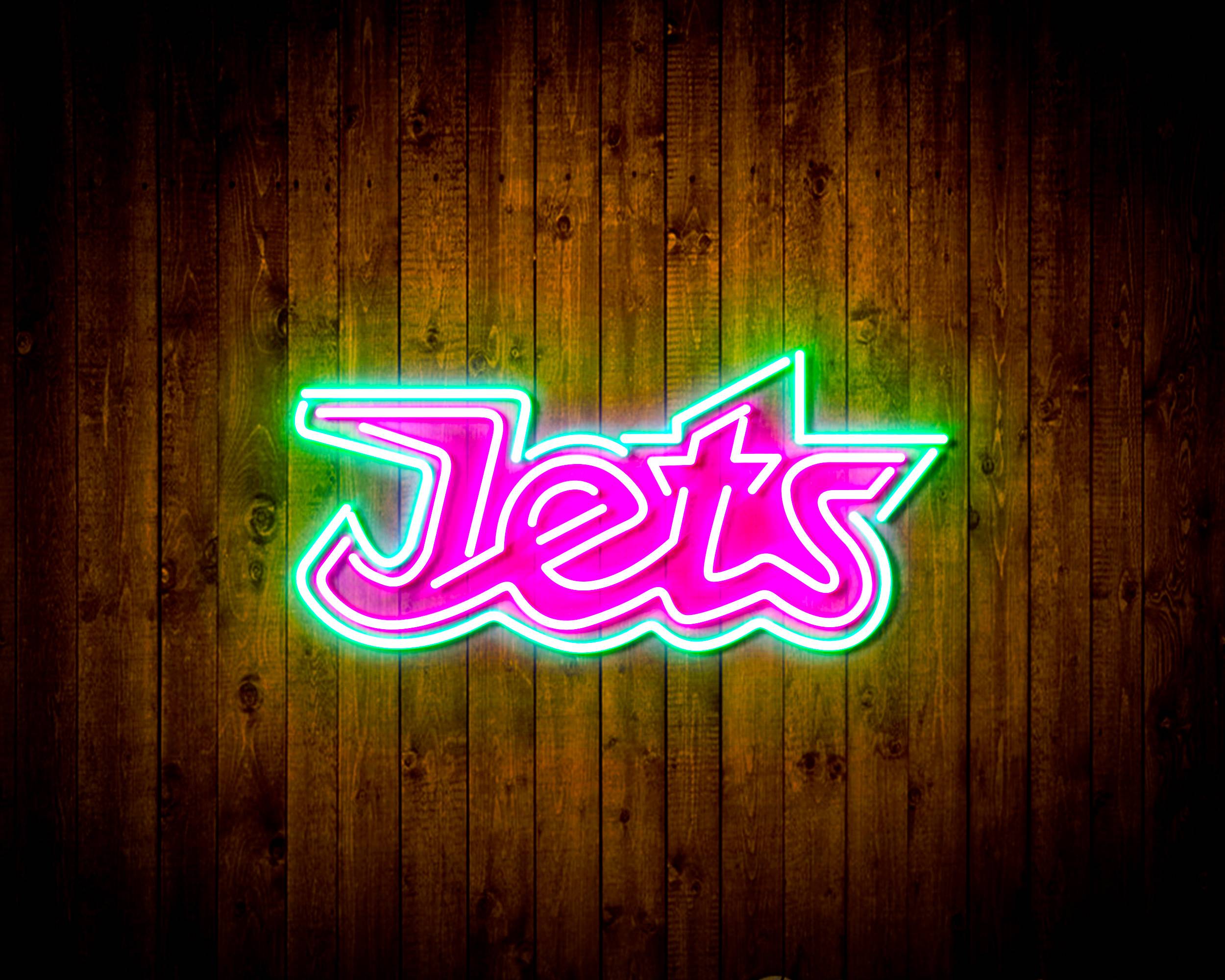 NHL Winnipeg Jets Handmade LED Neon Light Sign