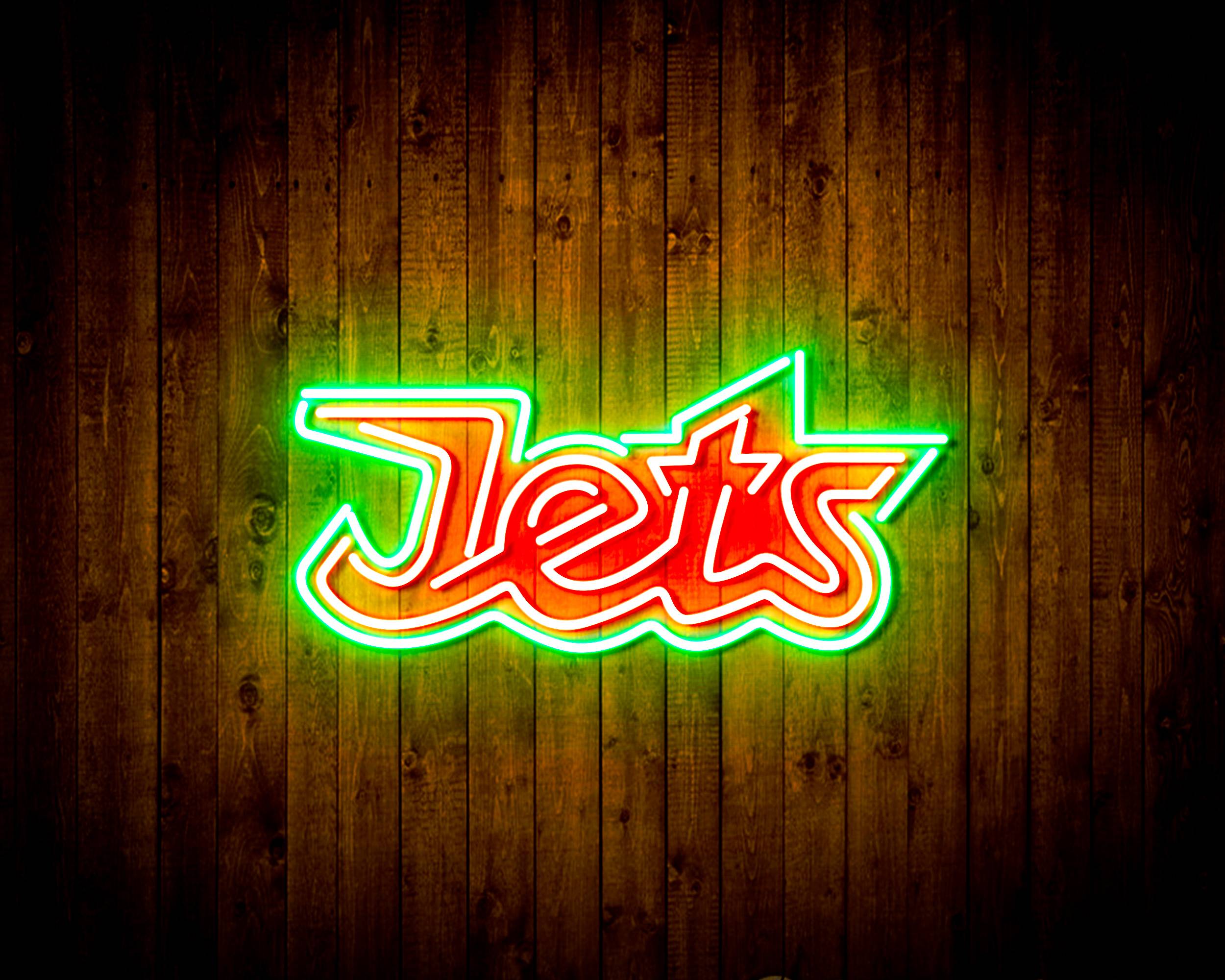 NHL Winnipeg Jets Handmade LED Neon Light Sign