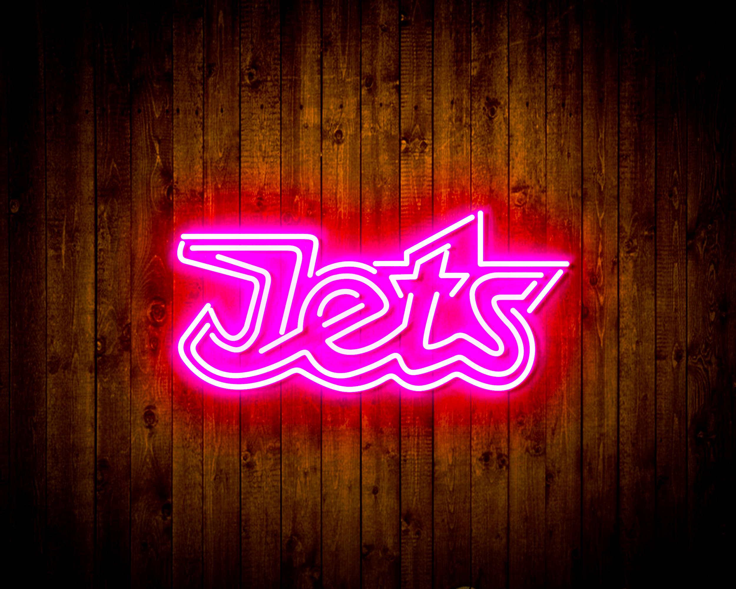 NHL Winnipeg Jets Handmade LED Neon Light Sign