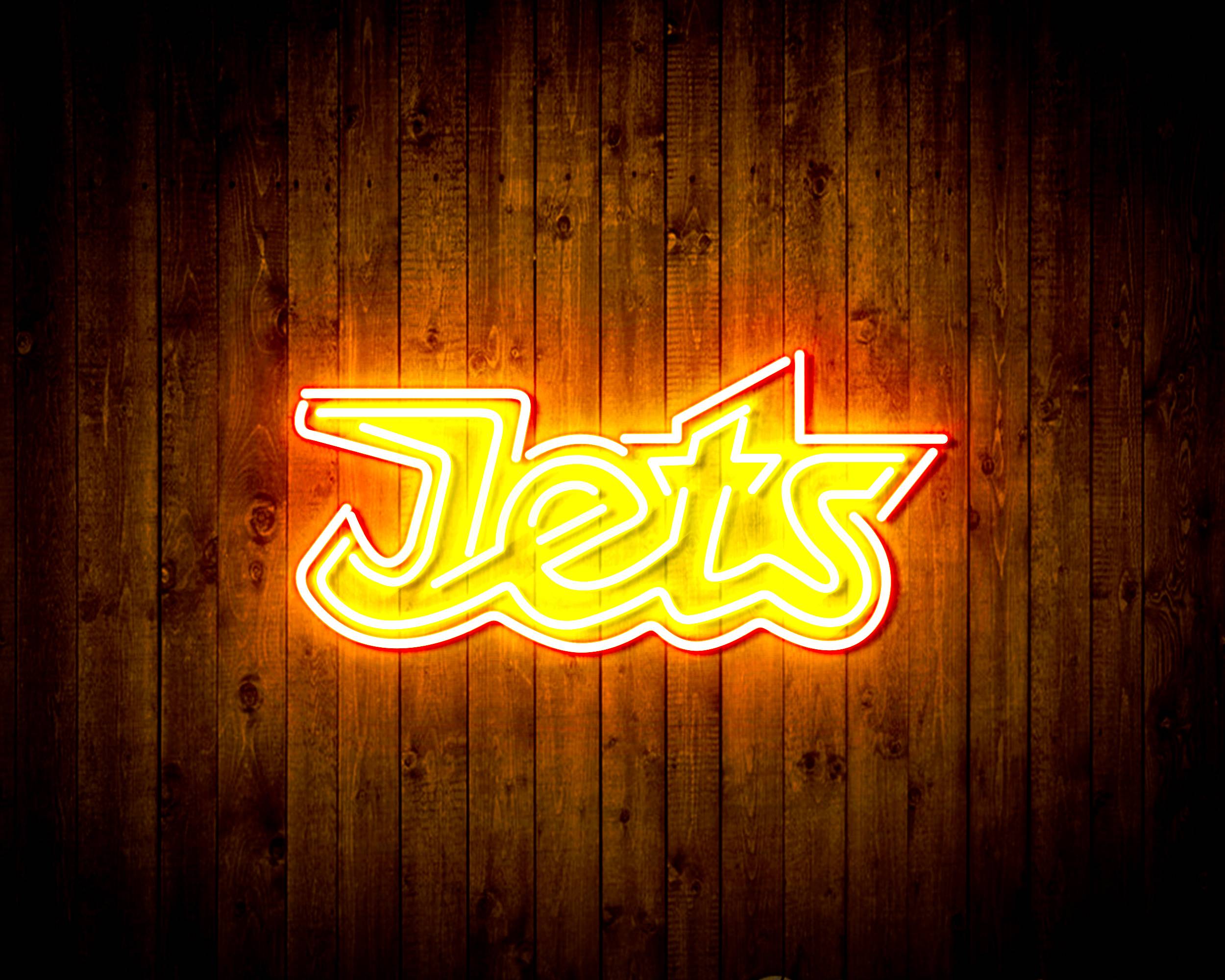 NHL Winnipeg Jets Handmade LED Neon Light Sign