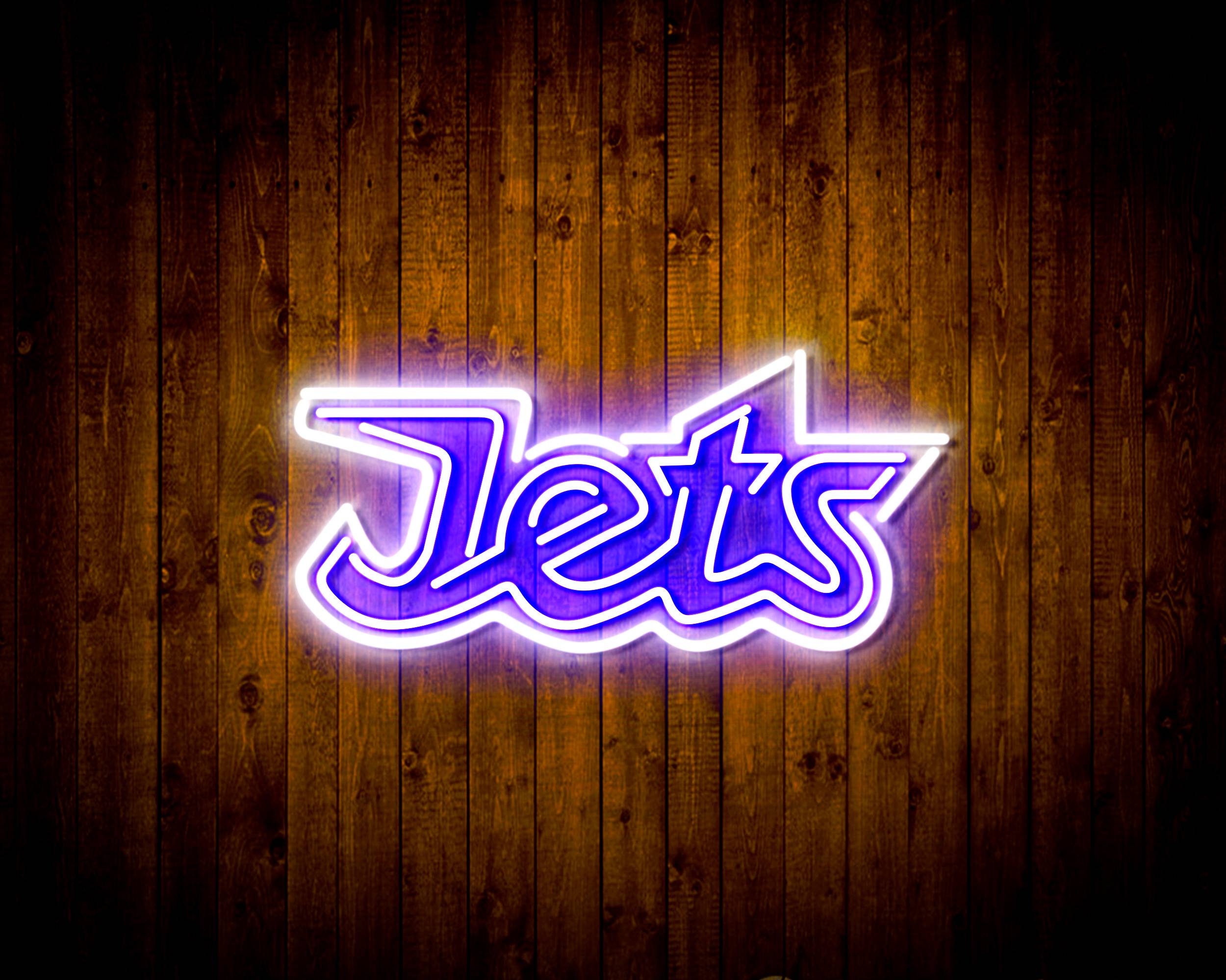 NHL Winnipeg Jets Handmade LED Neon Light Sign