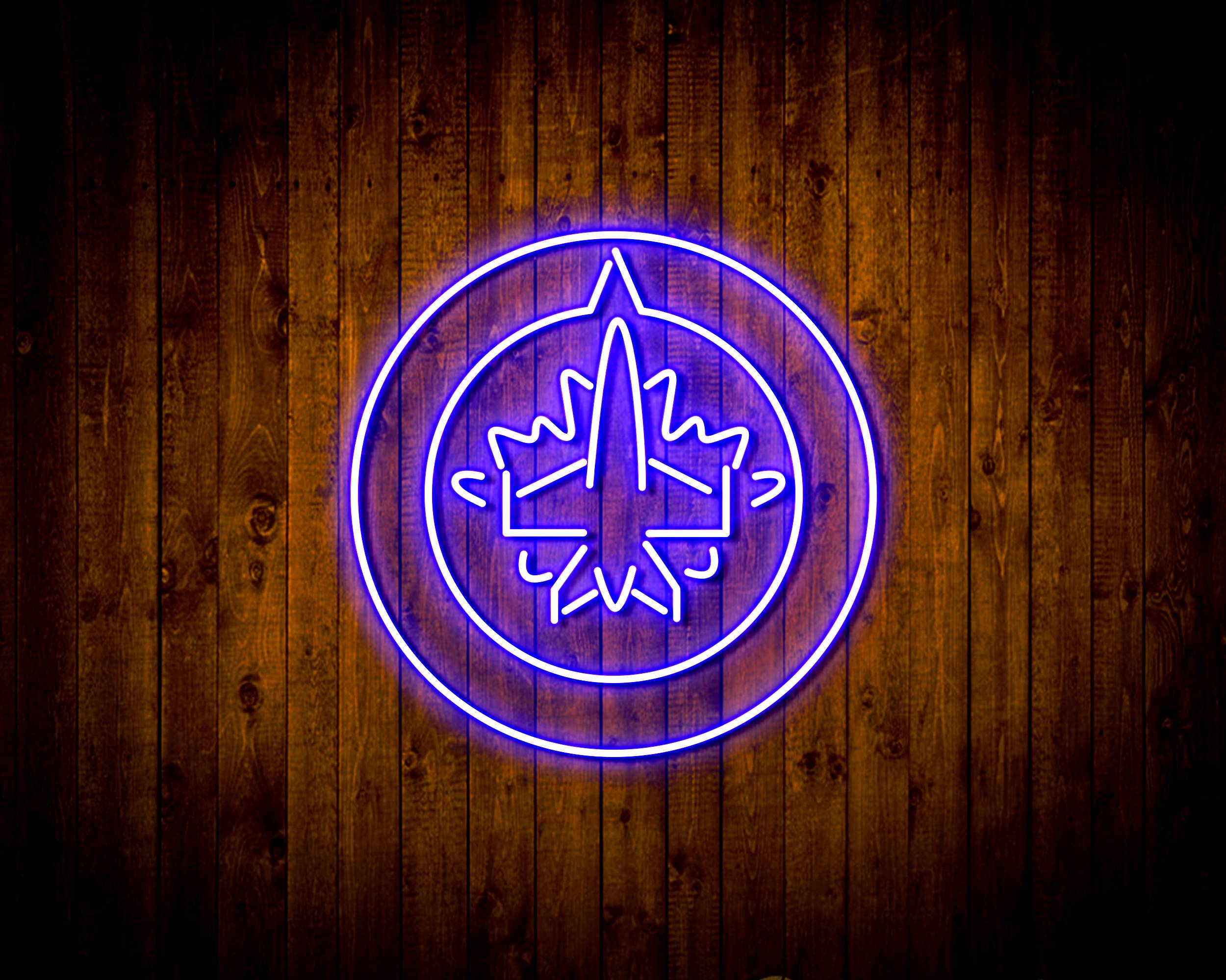 NHL Winnipeg Jets Handmade LED Neon Light Sign