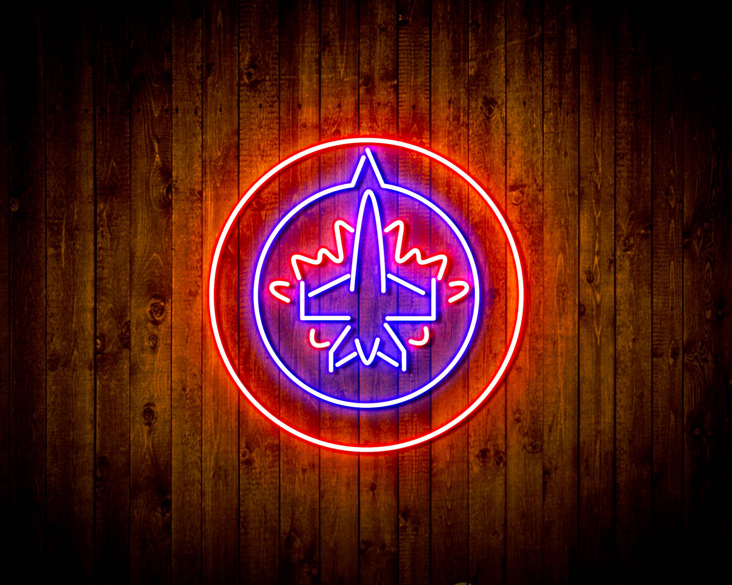 NHL Winnipeg Jets Handmade LED Neon Light Sign