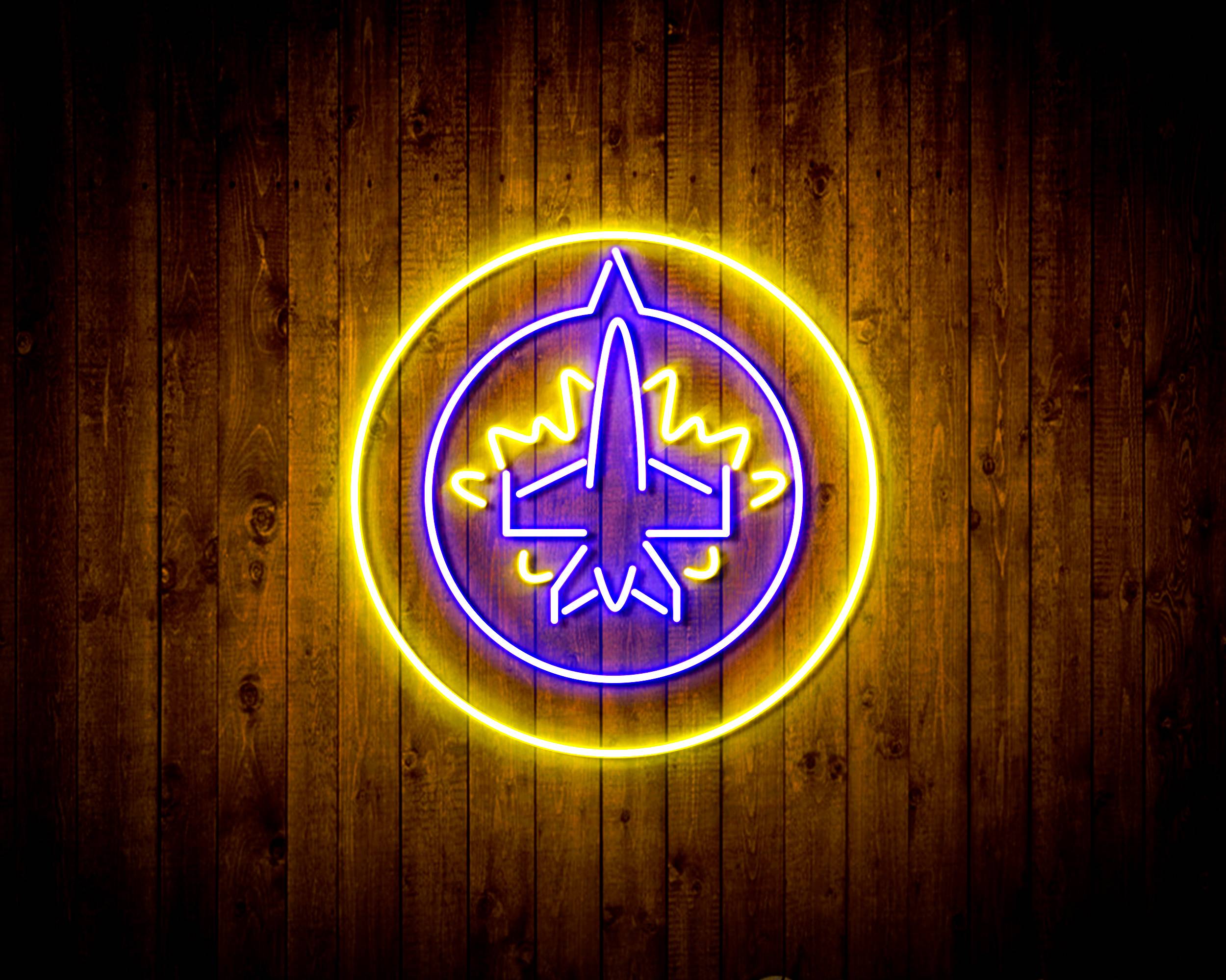 NHL Winnipeg Jets Handmade LED Neon Light Sign