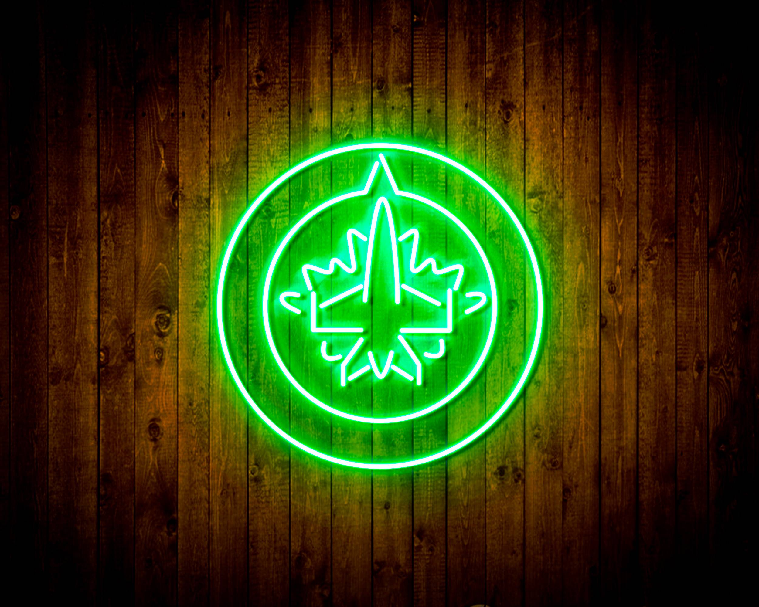 NHL Winnipeg Jets Handmade LED Neon Light Sign