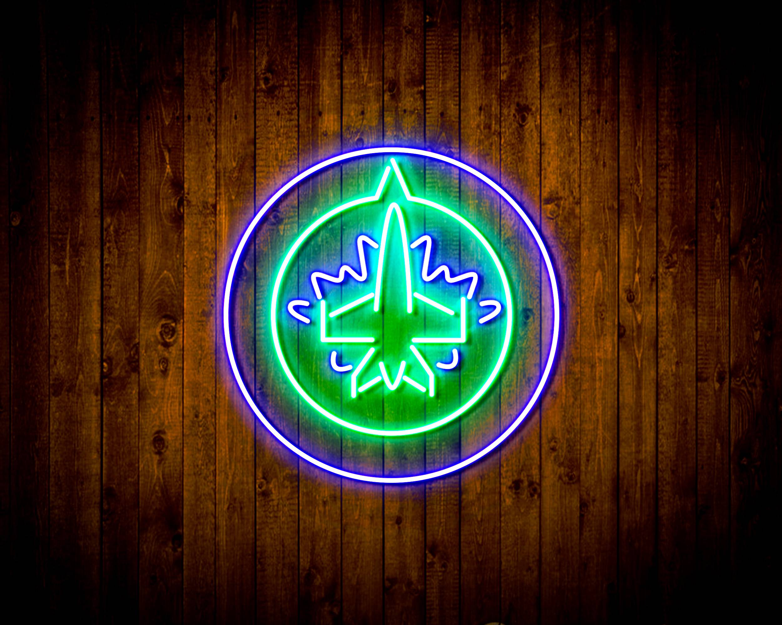 NHL Winnipeg Jets Handmade LED Neon Light Sign