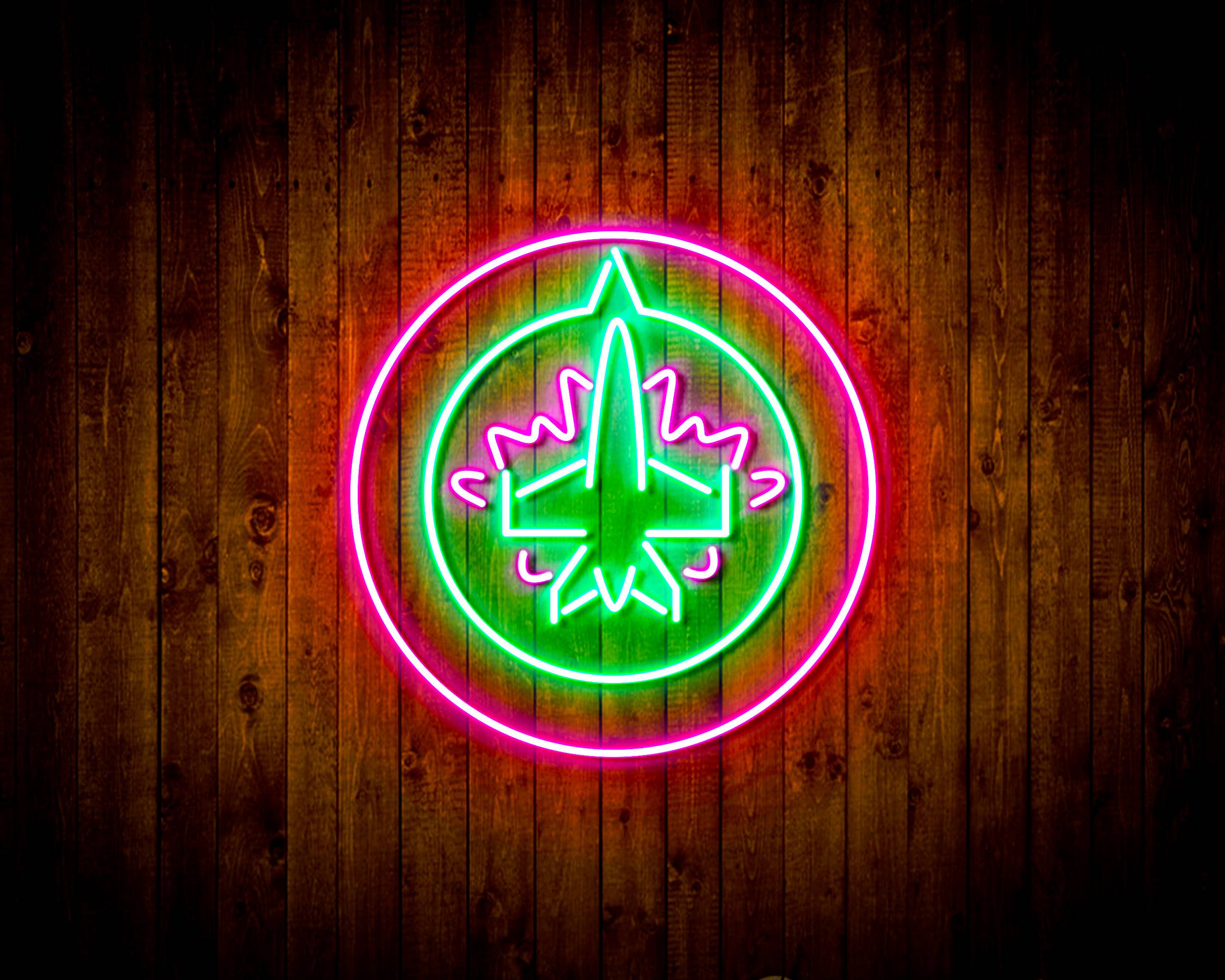 NHL Winnipeg Jets Handmade LED Neon Light Sign