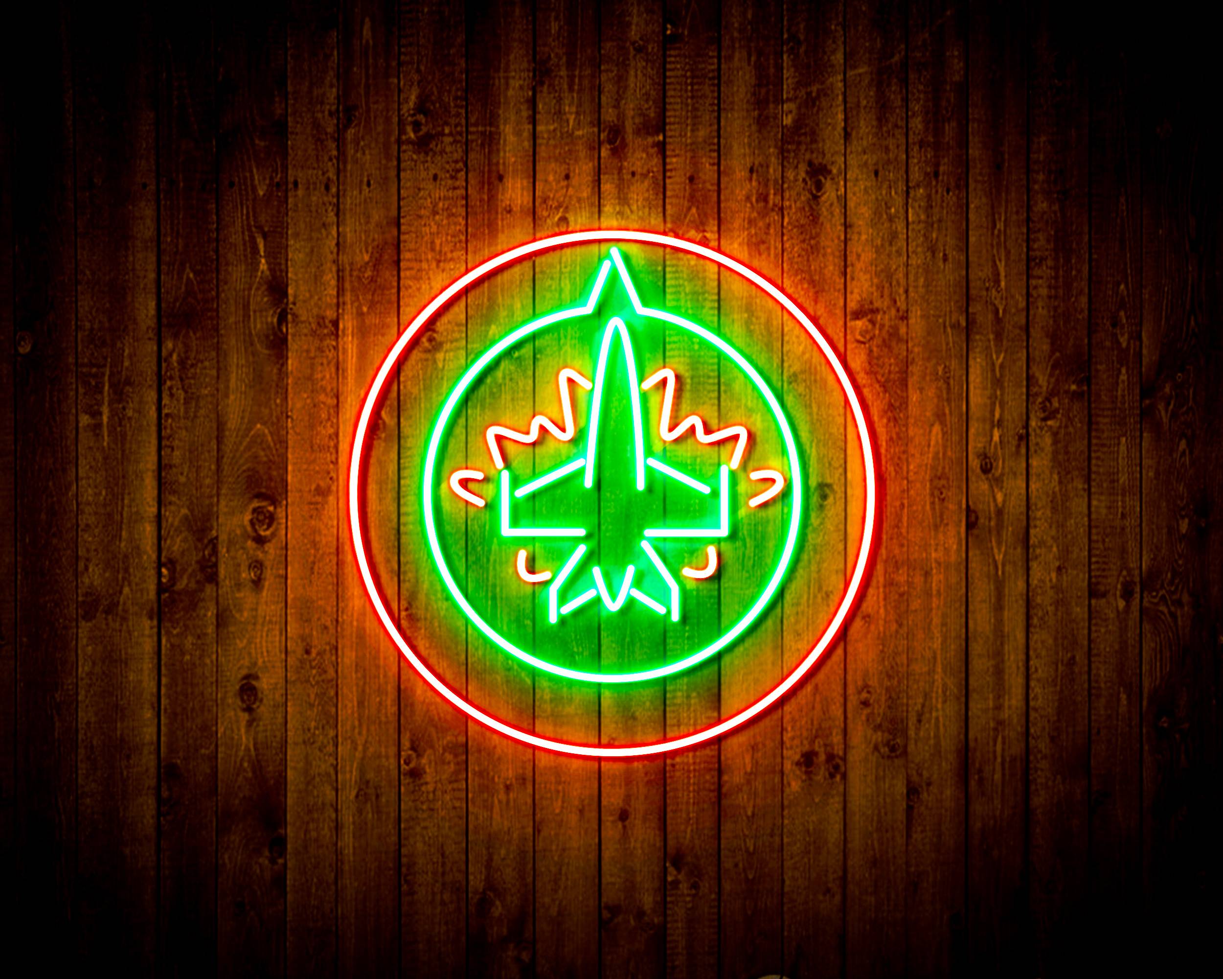 NHL Winnipeg Jets Handmade LED Neon Light Sign