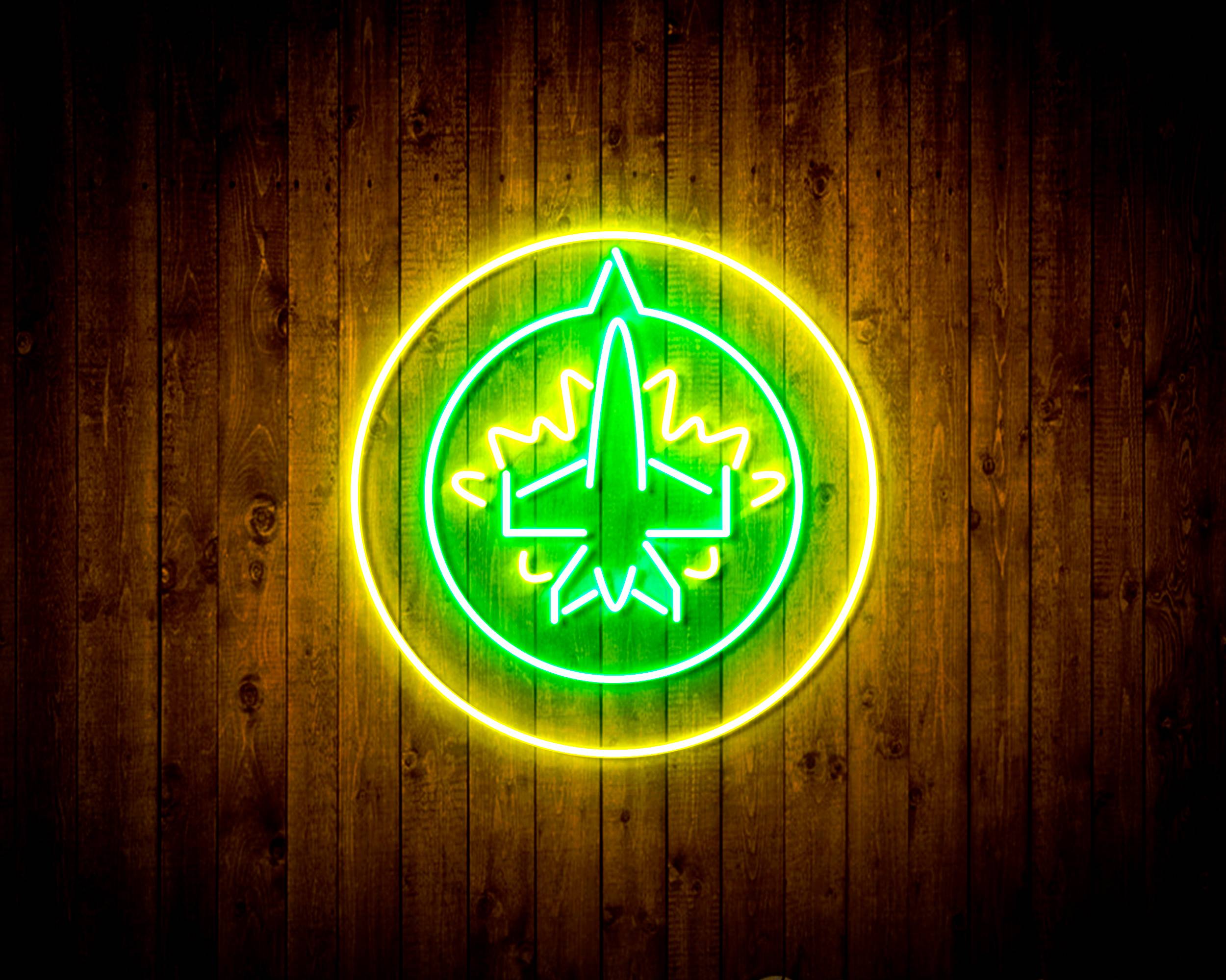 NHL Winnipeg Jets Handmade LED Neon Light Sign