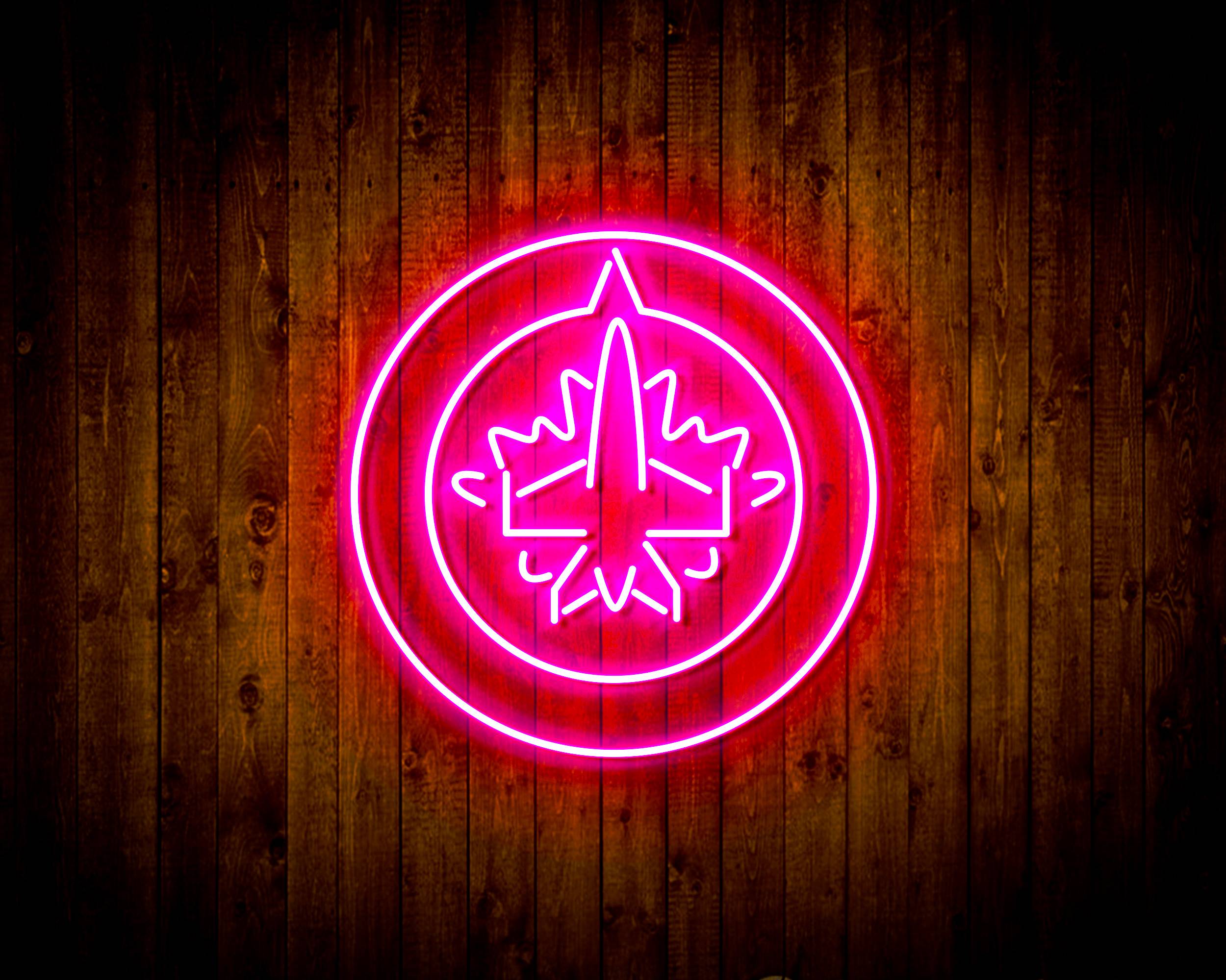 NHL Winnipeg Jets Handmade LED Neon Light Sign