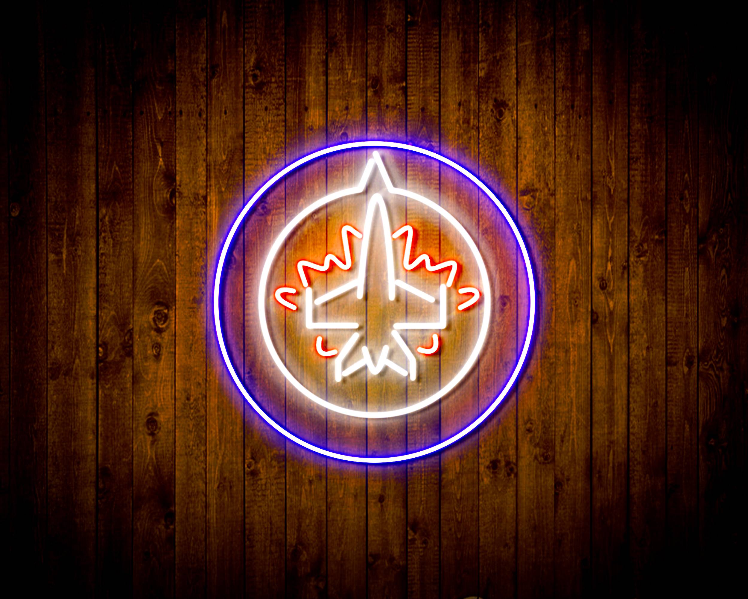 NHL Winnipeg Jets Handmade LED Neon Light Sign