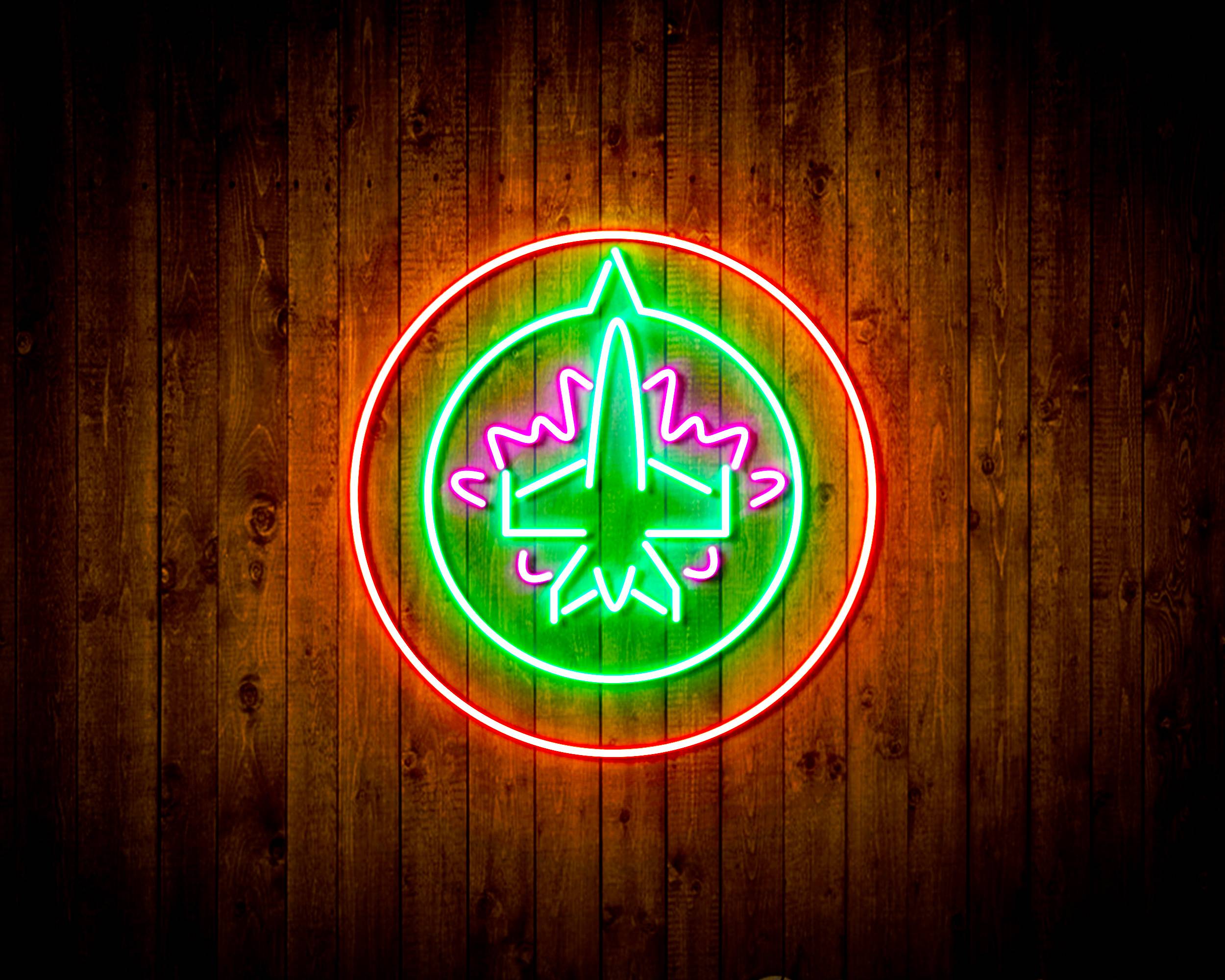 NHL Winnipeg Jets Handmade LED Neon Light Sign