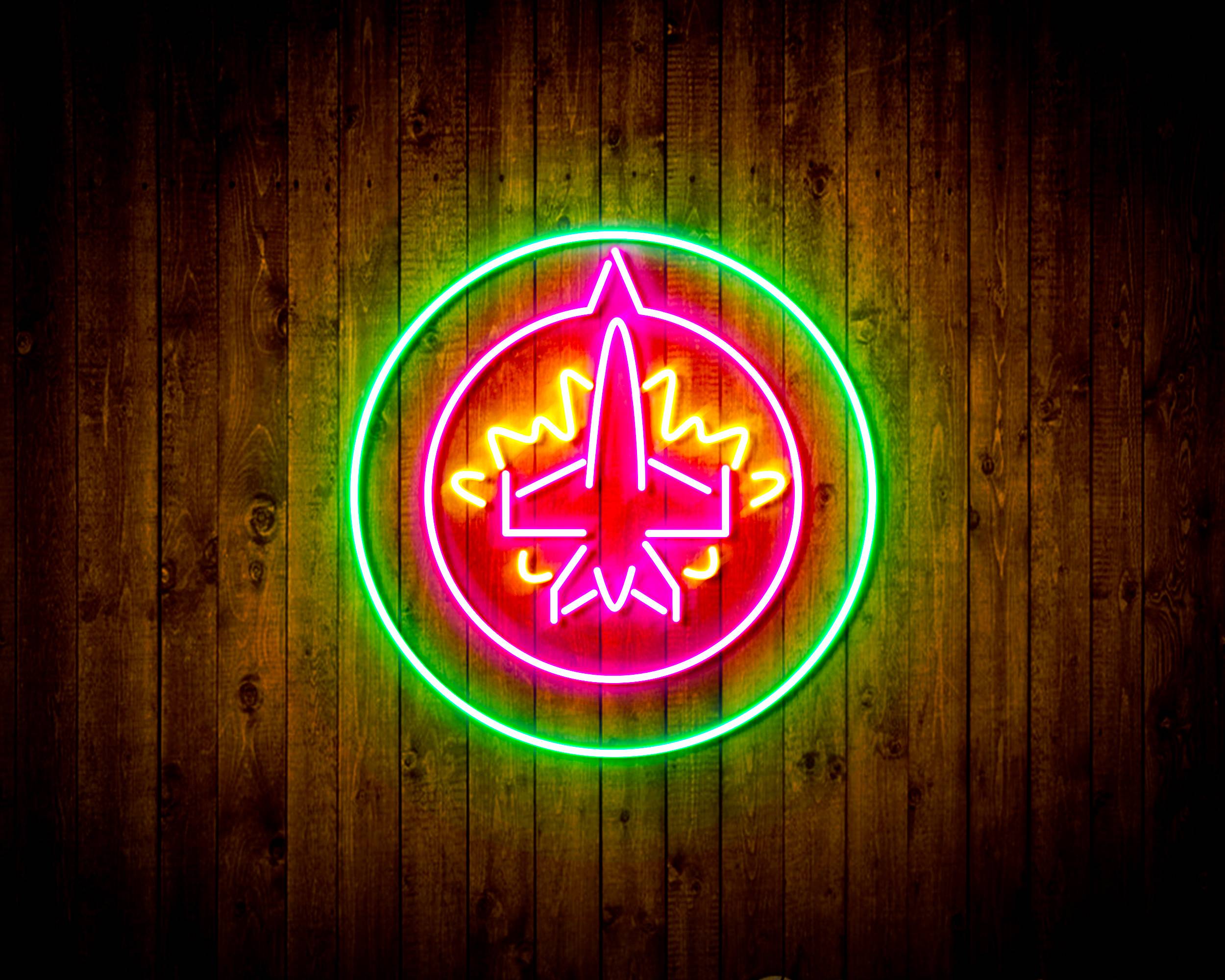 NHL Winnipeg Jets Handmade LED Neon Light Sign