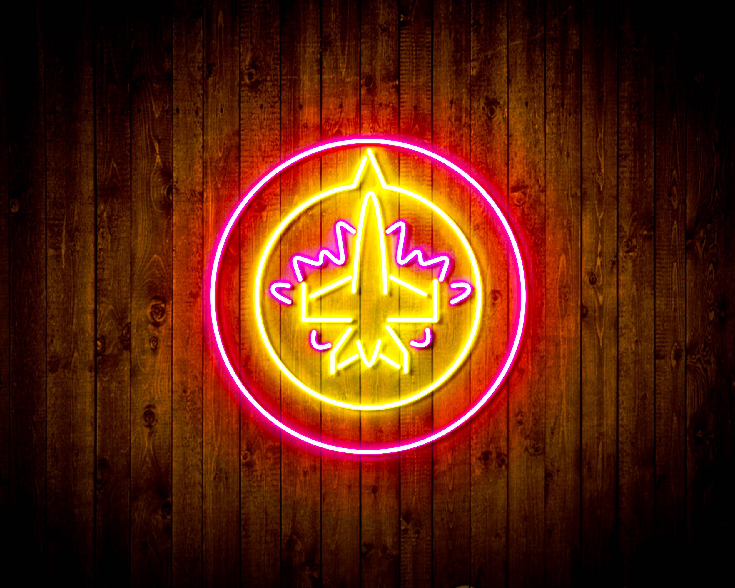 NHL Winnipeg Jets Handmade LED Neon Light Sign