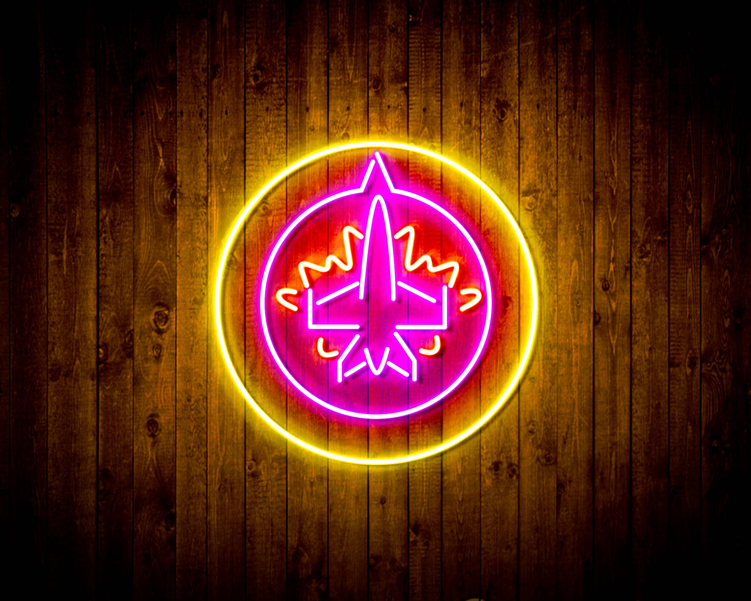 NHL Winnipeg Jets Handmade LED Neon Light Sign